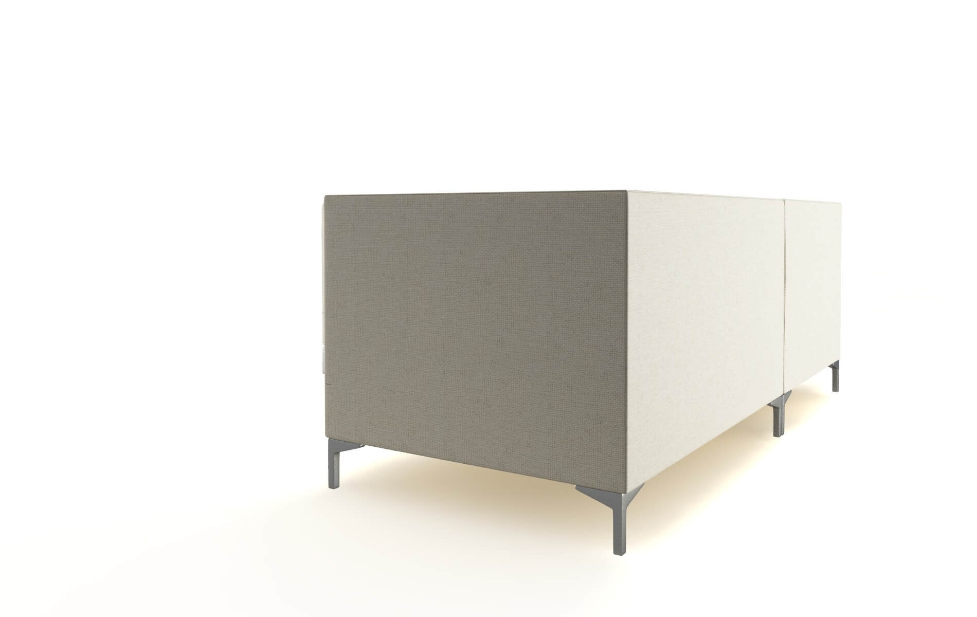 Gosford Lana Sand Sectional metal legs 4