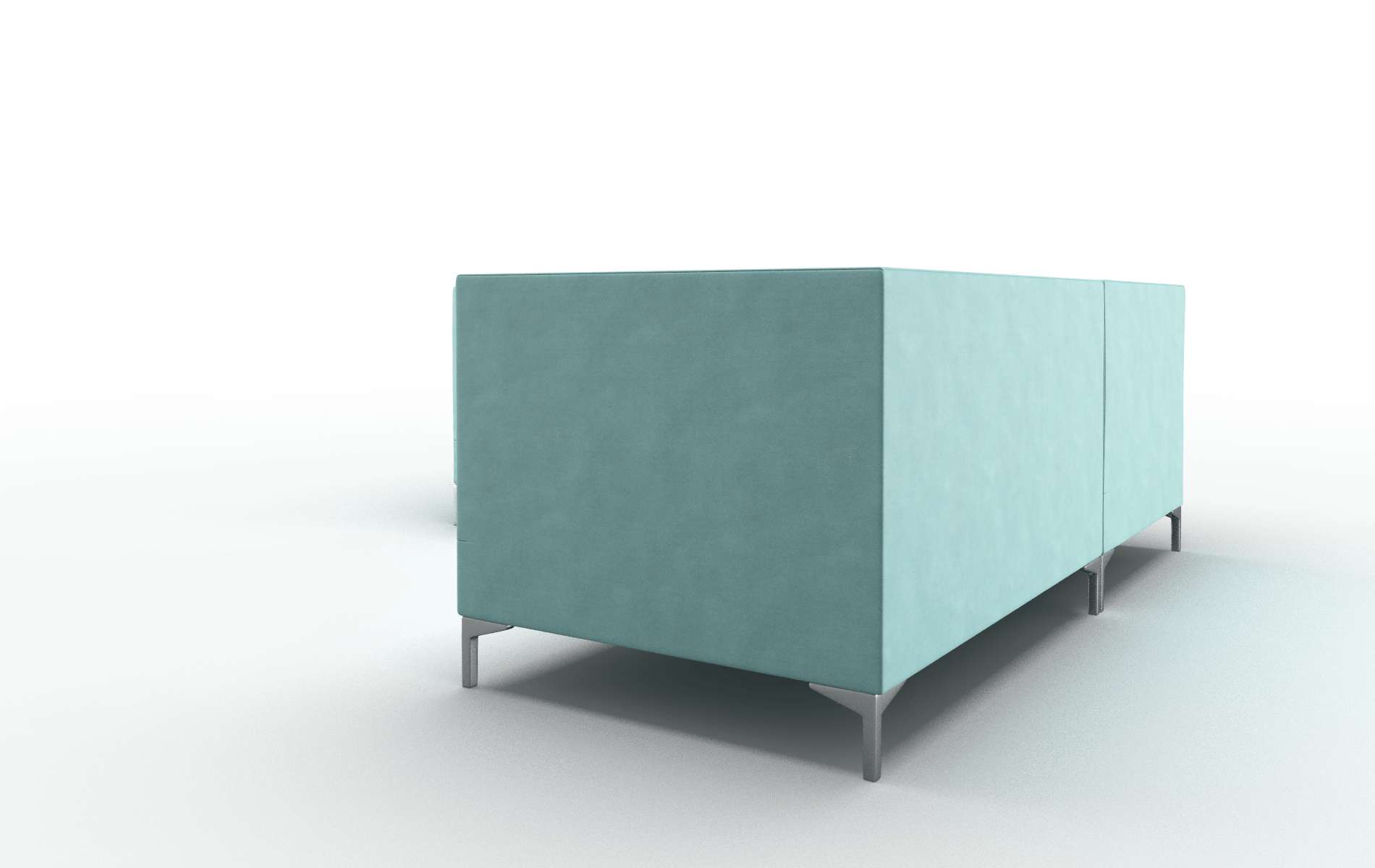 Gosford Leslie Caribbean Sectional metal legs 4