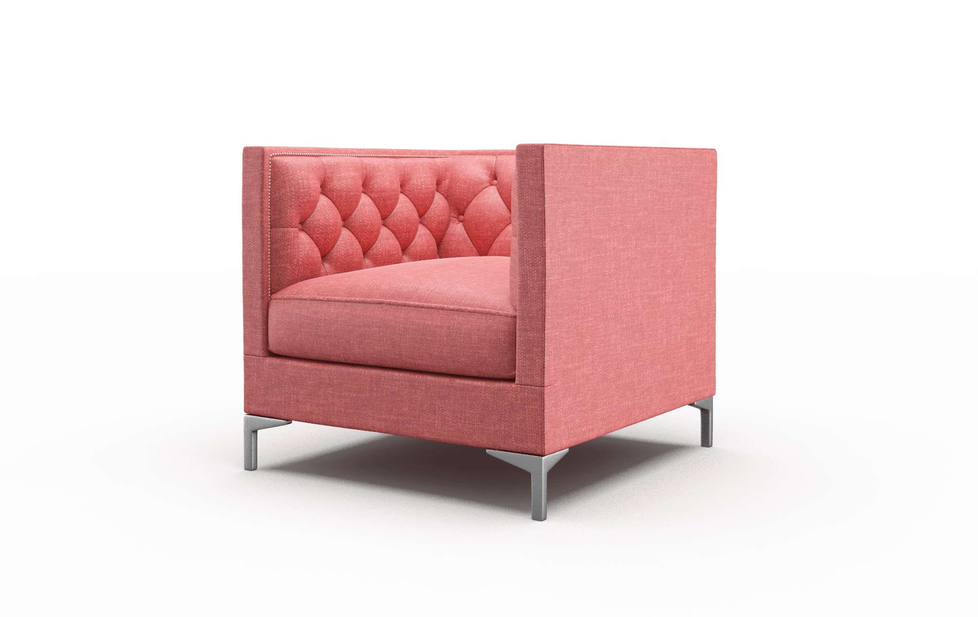 Gosford Leslie Poppy Chair metal legs 4