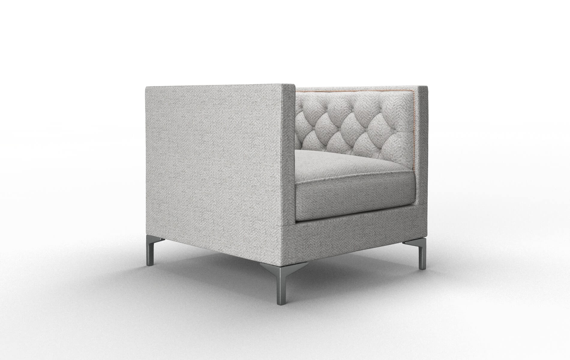 Gosford Malibu Dove Chair metal legs 2