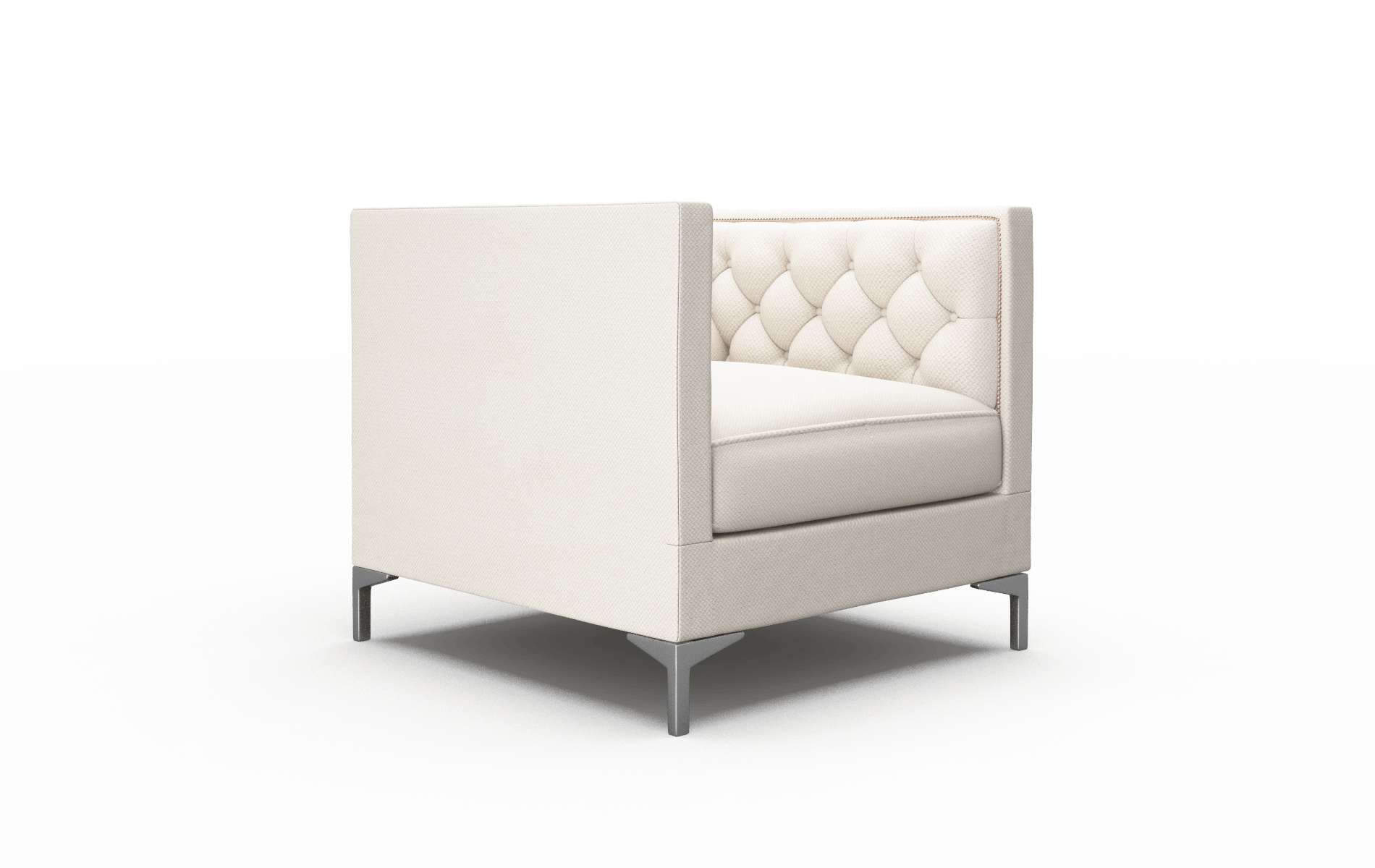 Gosford Malibu Linen Chair metal legs 2