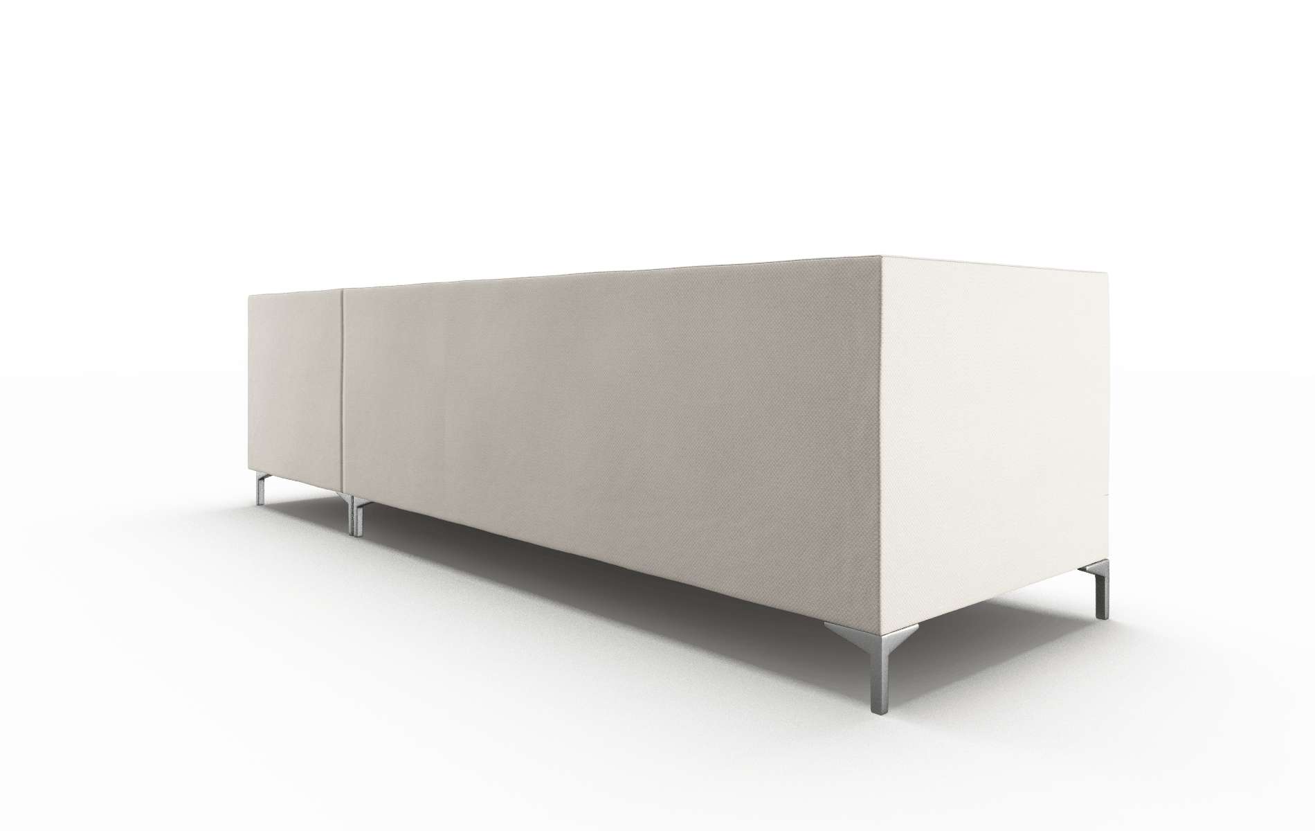 Gosford Malibu Linen Panel metal legs 5