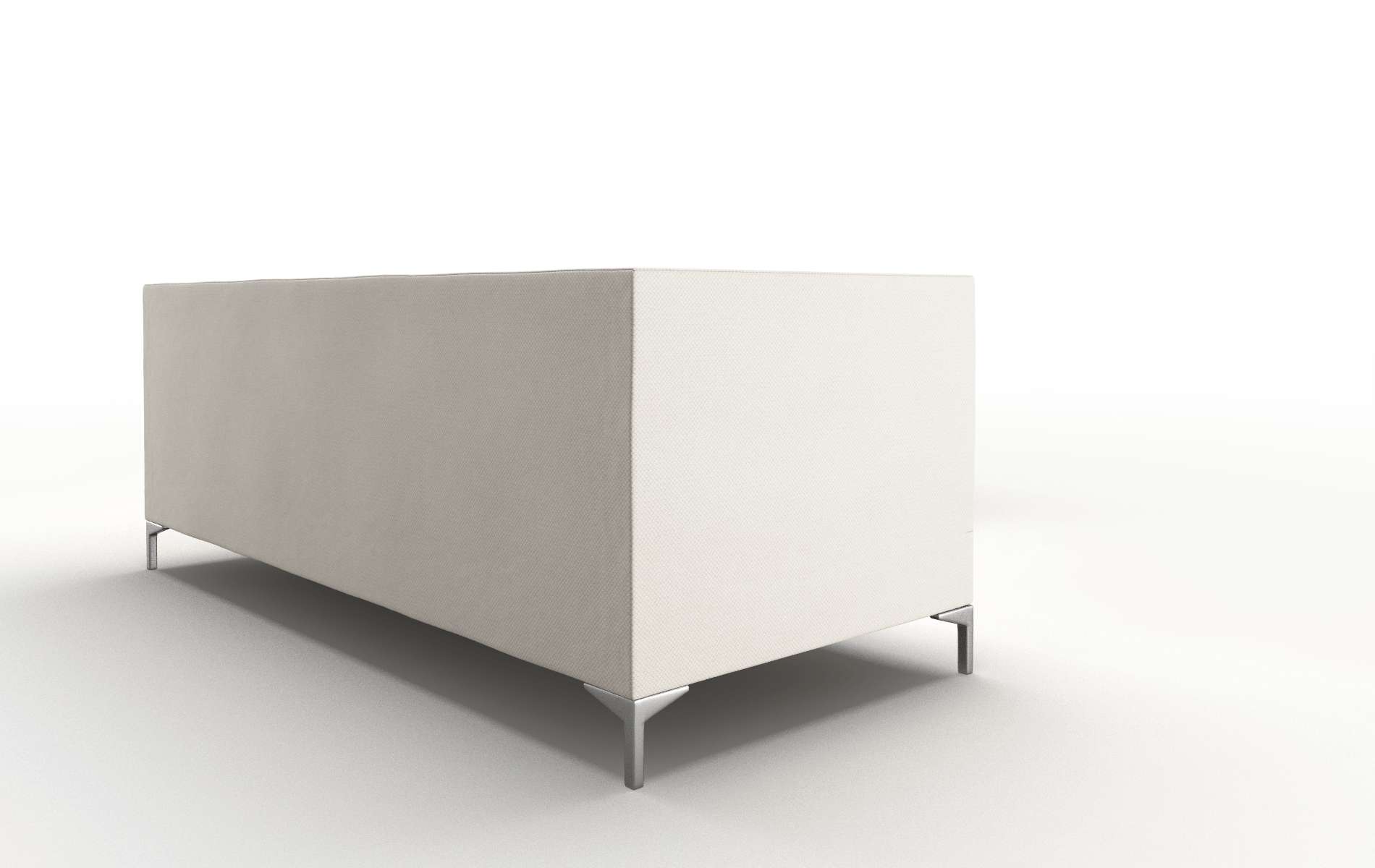 Gosford Malibu Linen Sectional metal legs 3