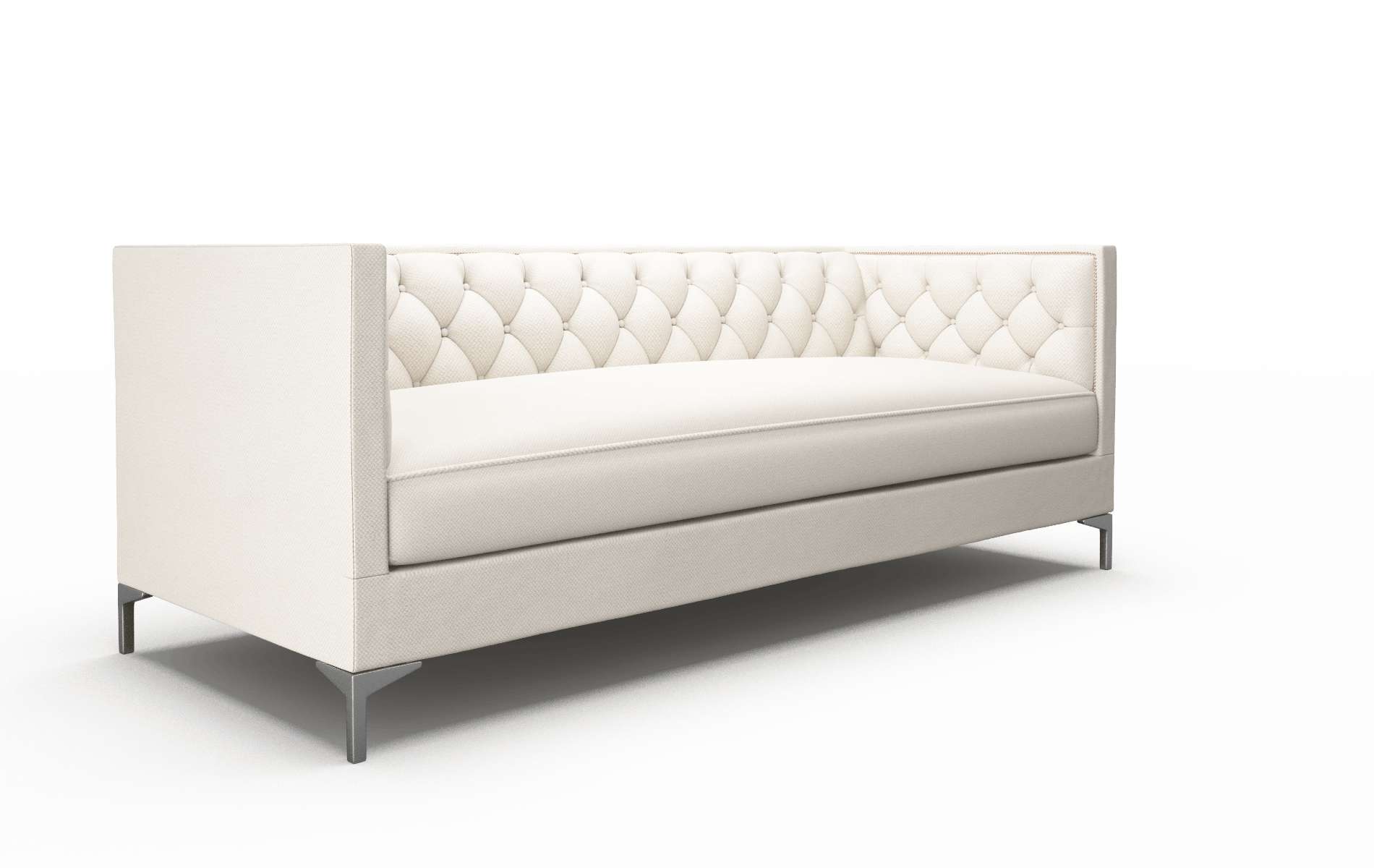 Gosford Malibu Linen Sofa metal legs 2