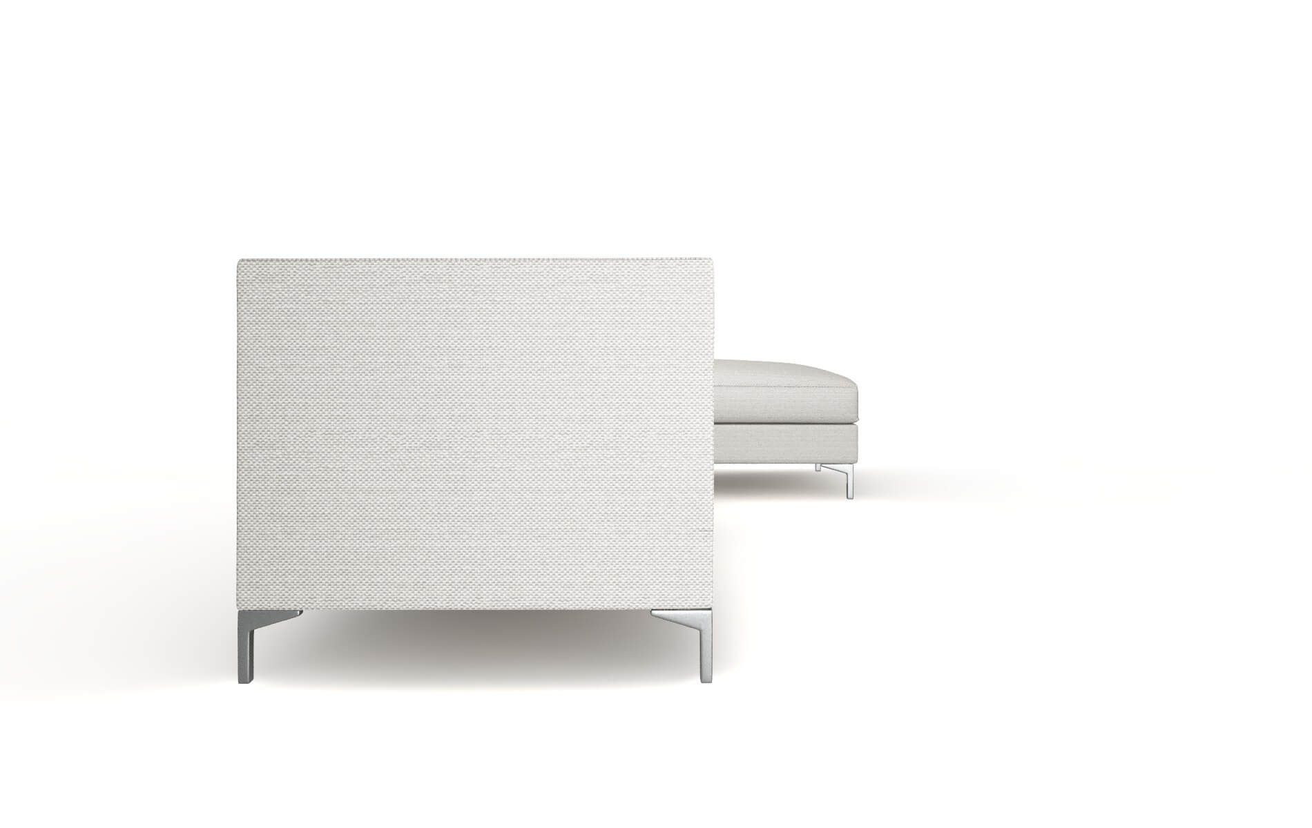 Gosford Naples Ash Panel metal legs 3