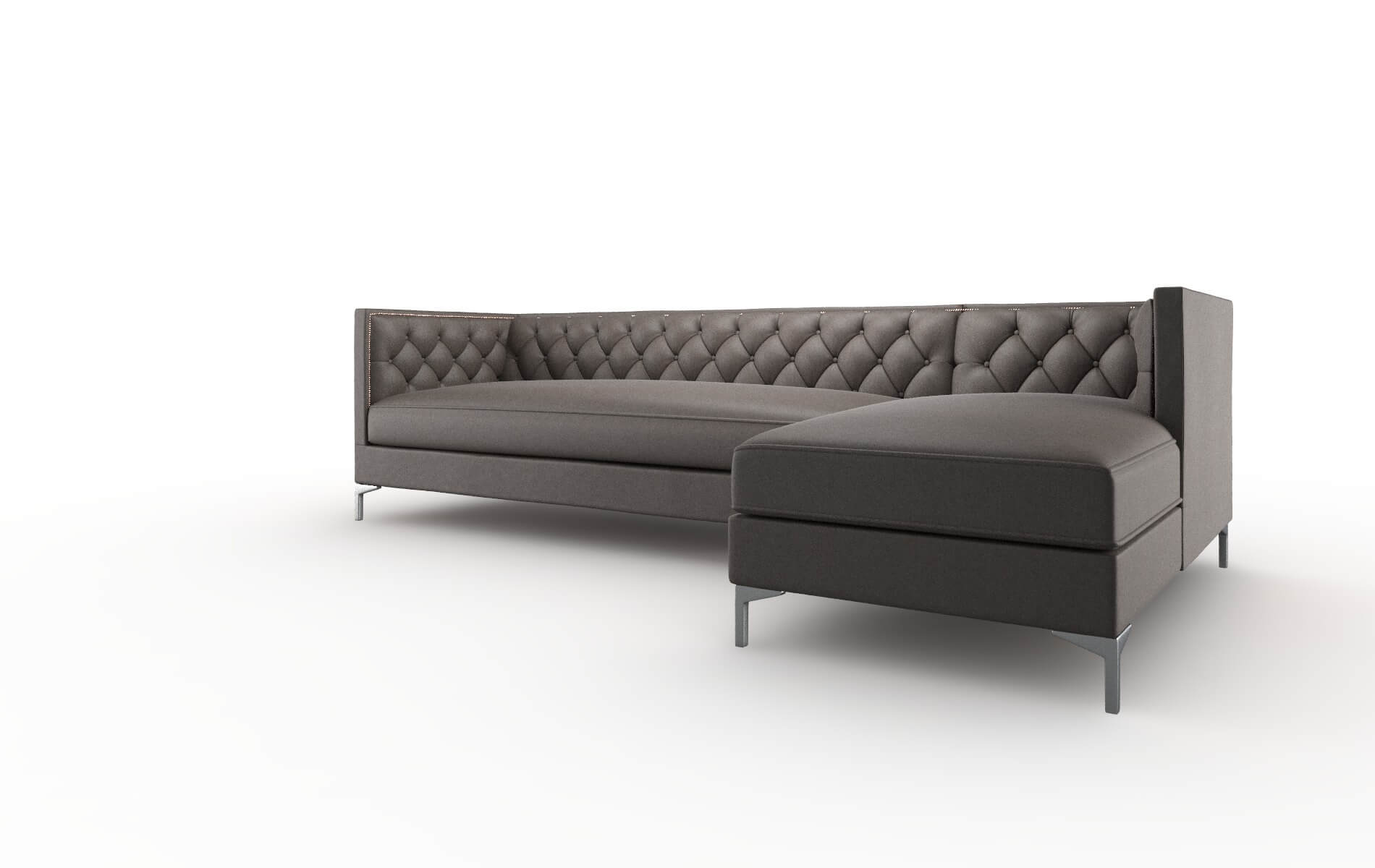 Gosford Naples Graphite Panel metal legs 4