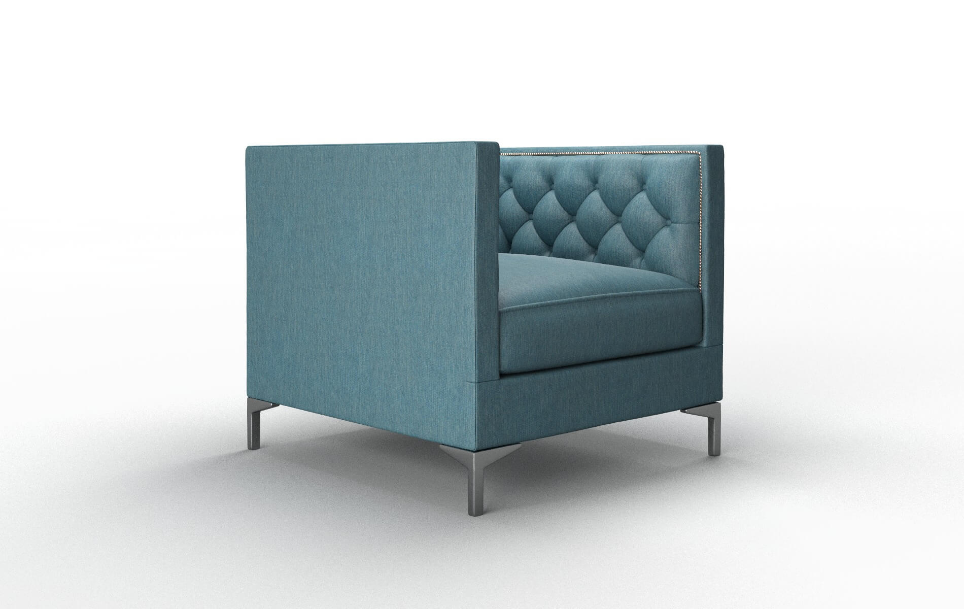 Gosford Naples Slate Chair metal legs 2