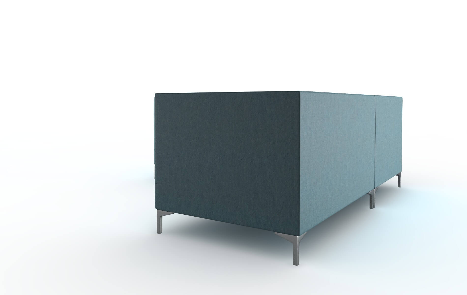 Gosford Naples Slate Sectional metal legs 4