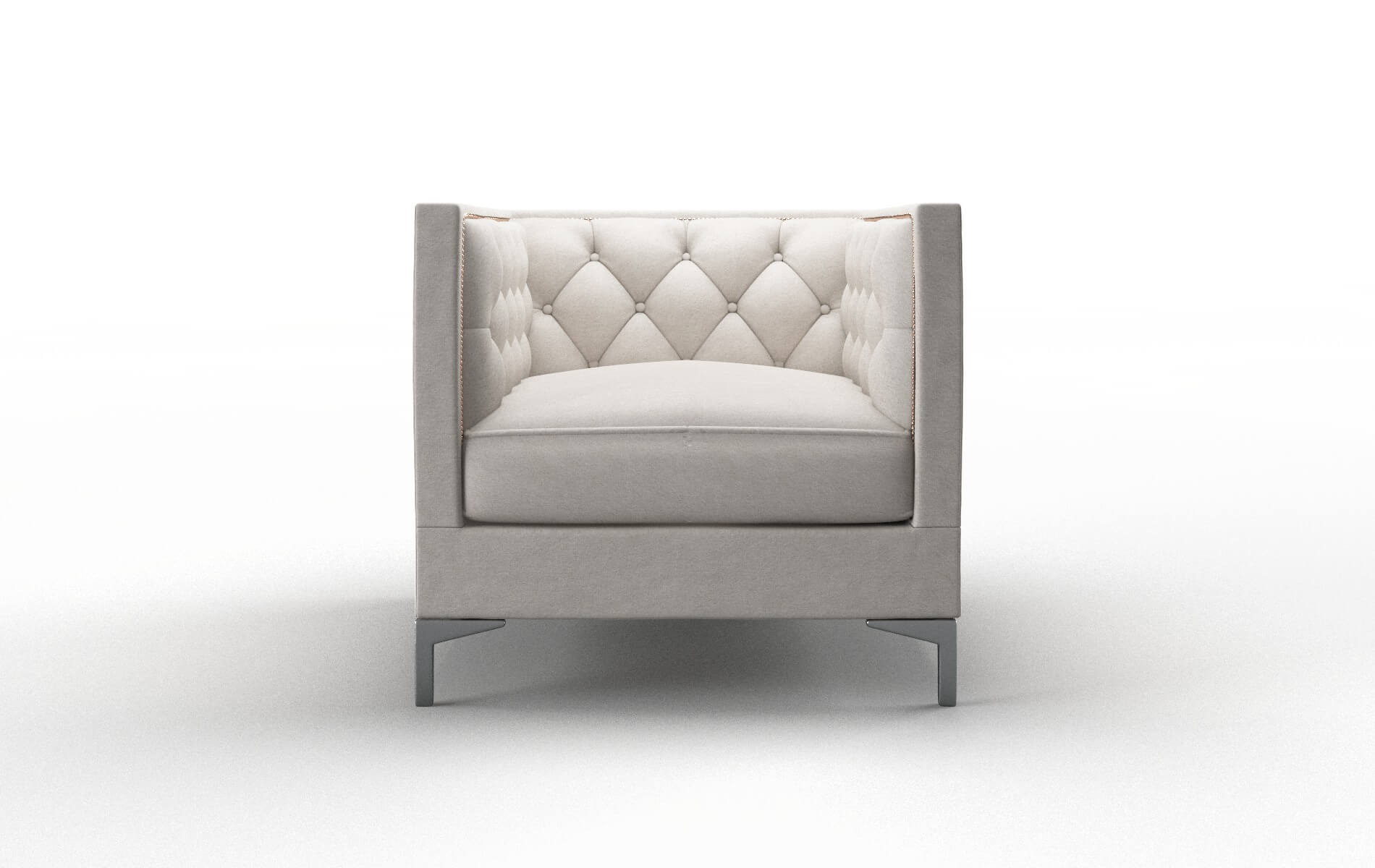 Gosford Noble grey Chair Metal Legs  1