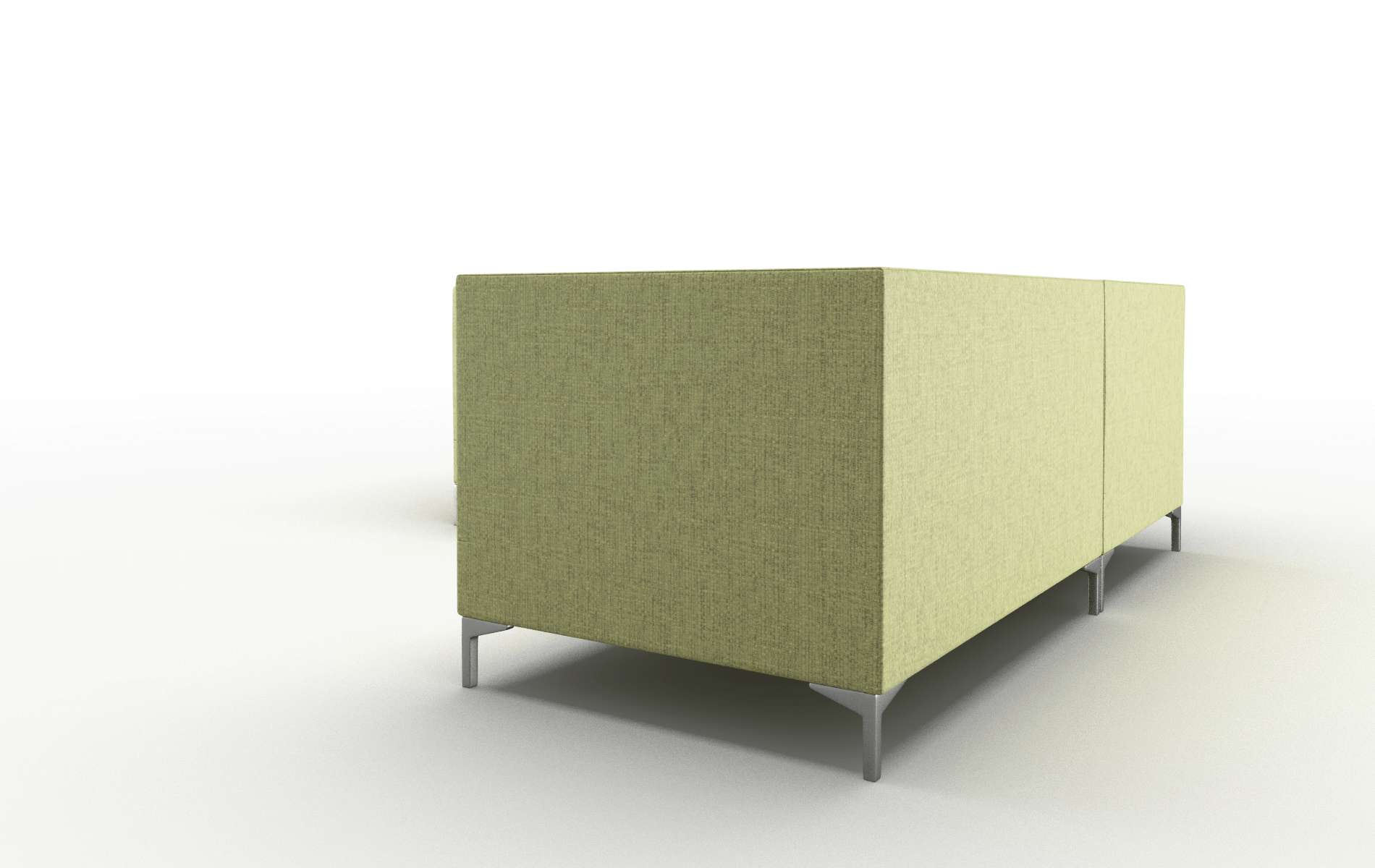 Gosford Notion Appletini Sectional metal legs 4