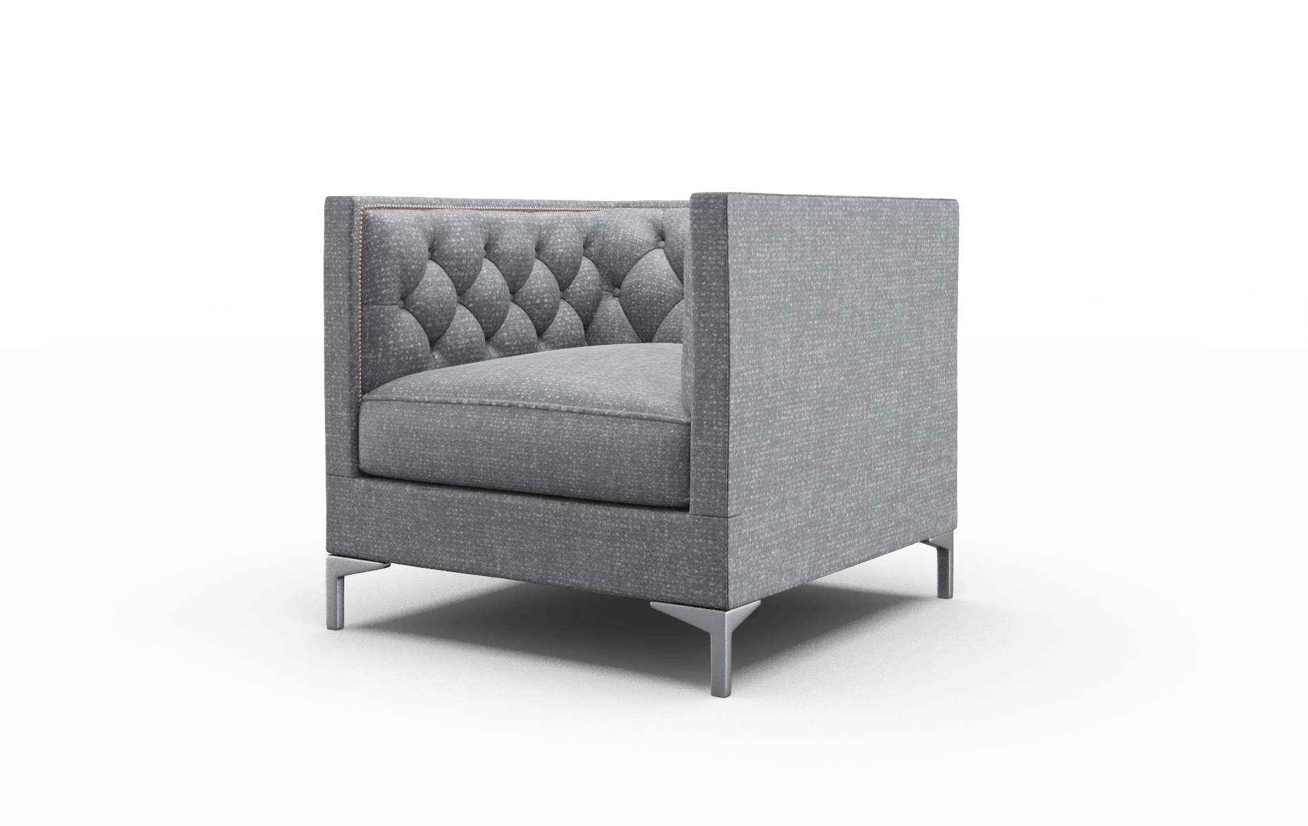 Gosford Notion Graphite Chair metal legs 4