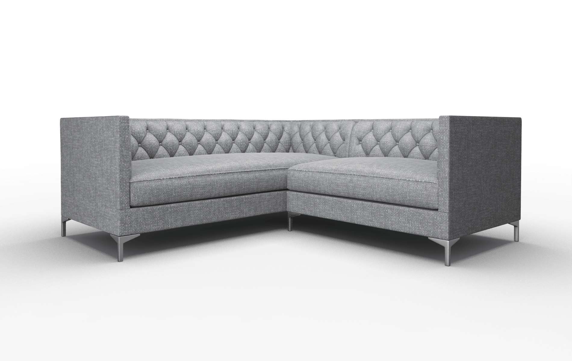 Gosford Notion Graphite Sectional metal legs 1