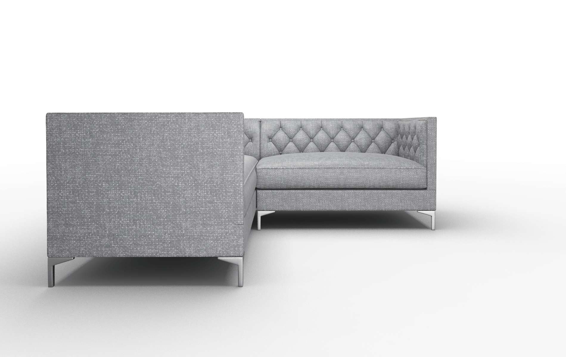 Gosford Notion Graphite Sectional metal legs 2