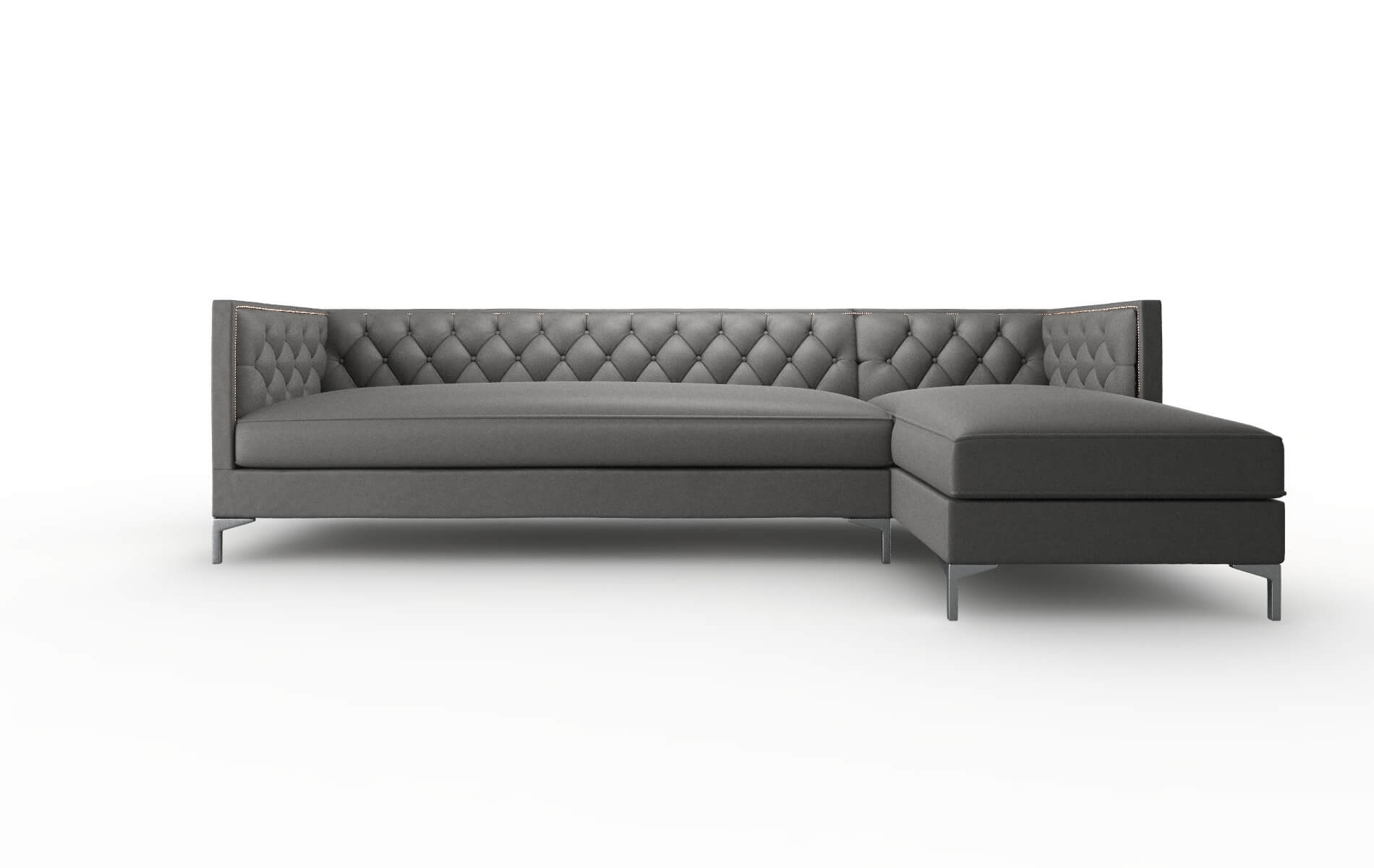 Gosford Oakley Charcoal Panel metal legs 1