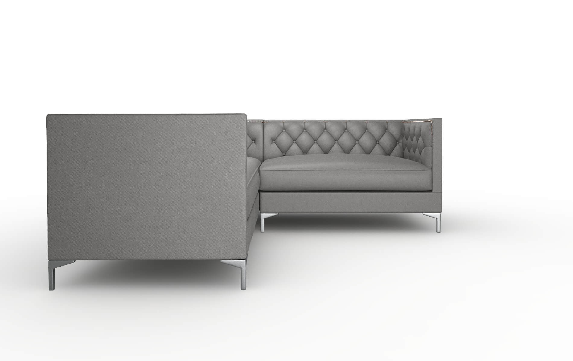 Gosford Oakley Charcoal Sectional metal legs 2