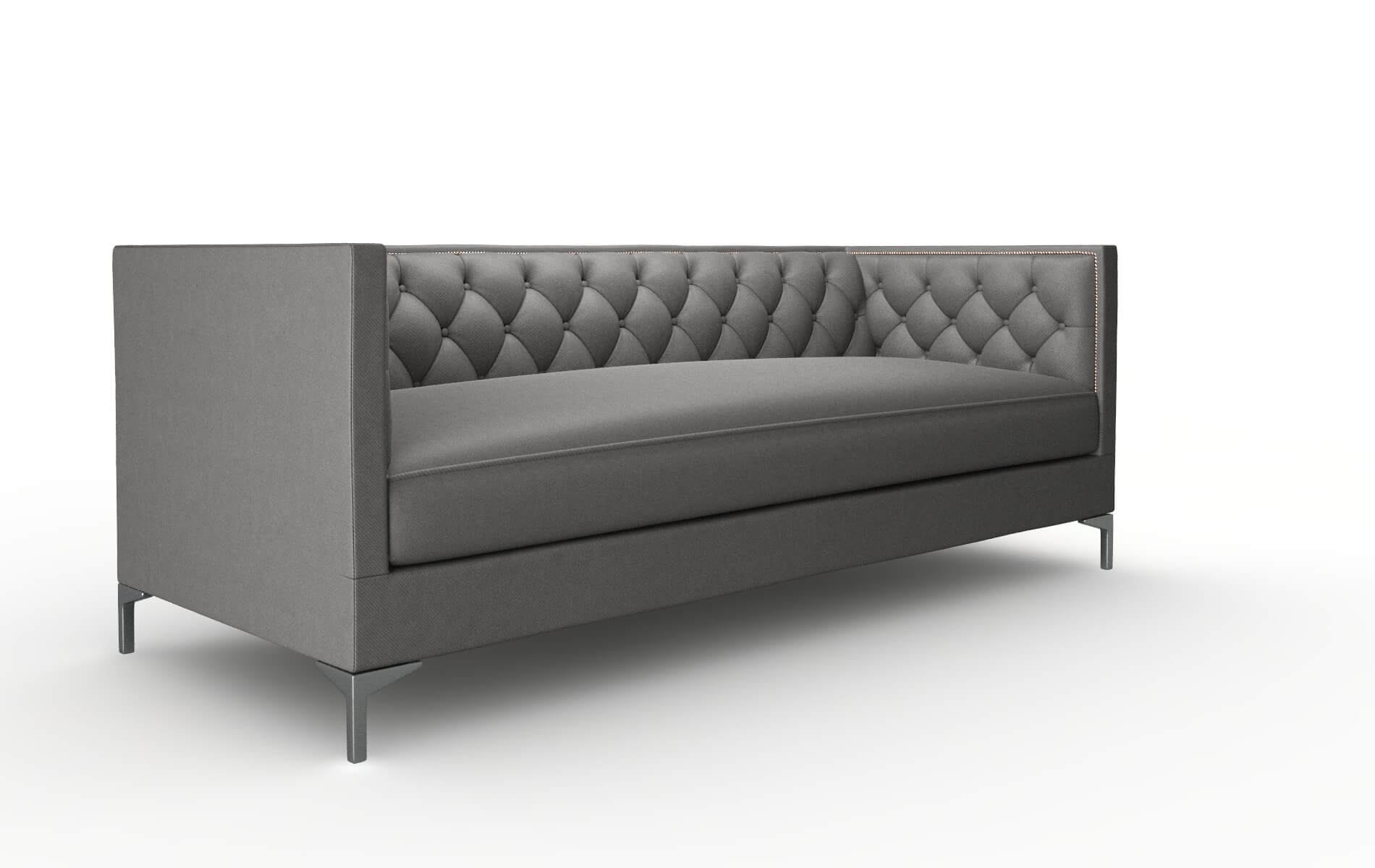 Gosford Oakley Charcoal Sofa metal legs 2