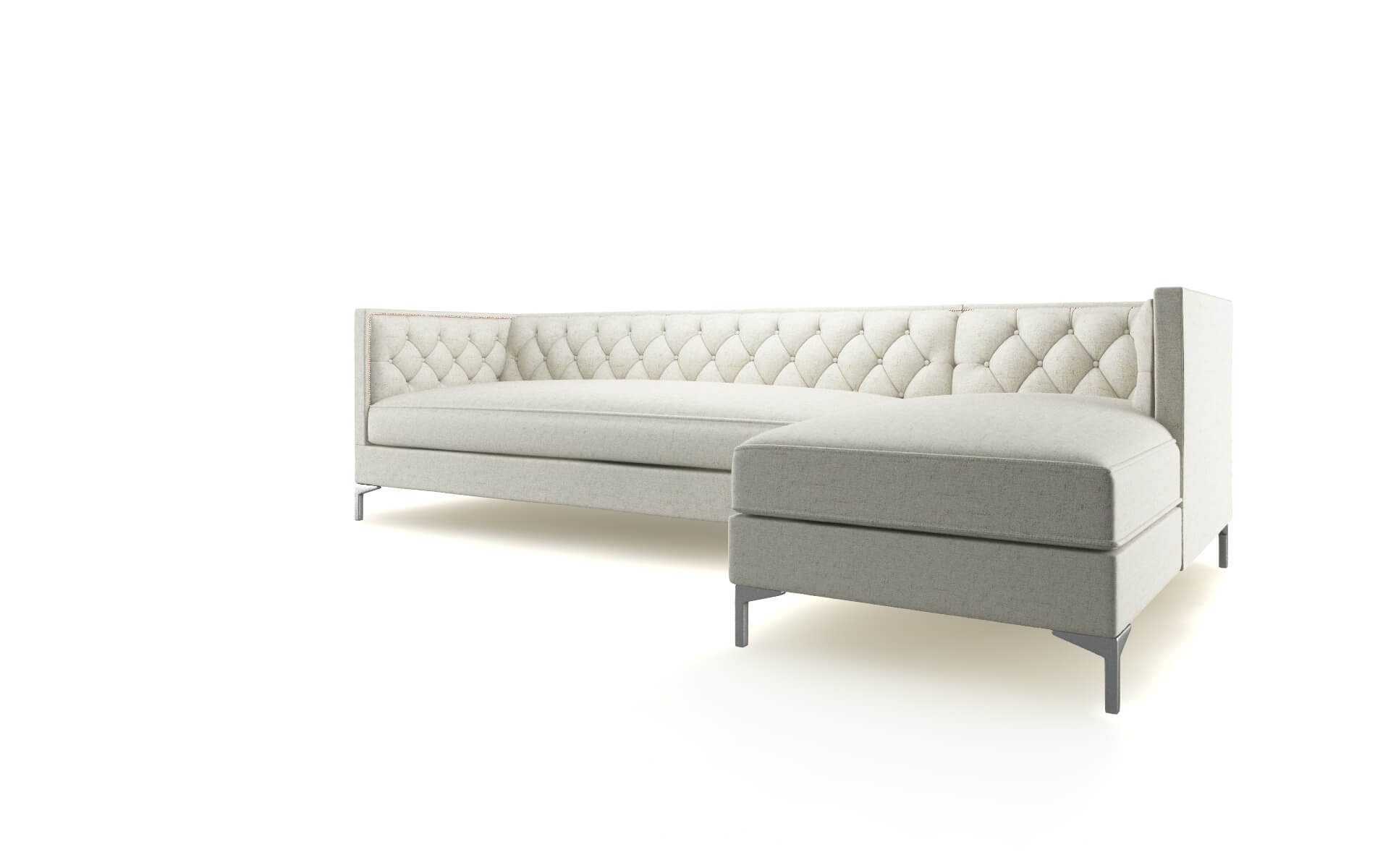 Gosford Oceanside Birch Panel metal legs 4