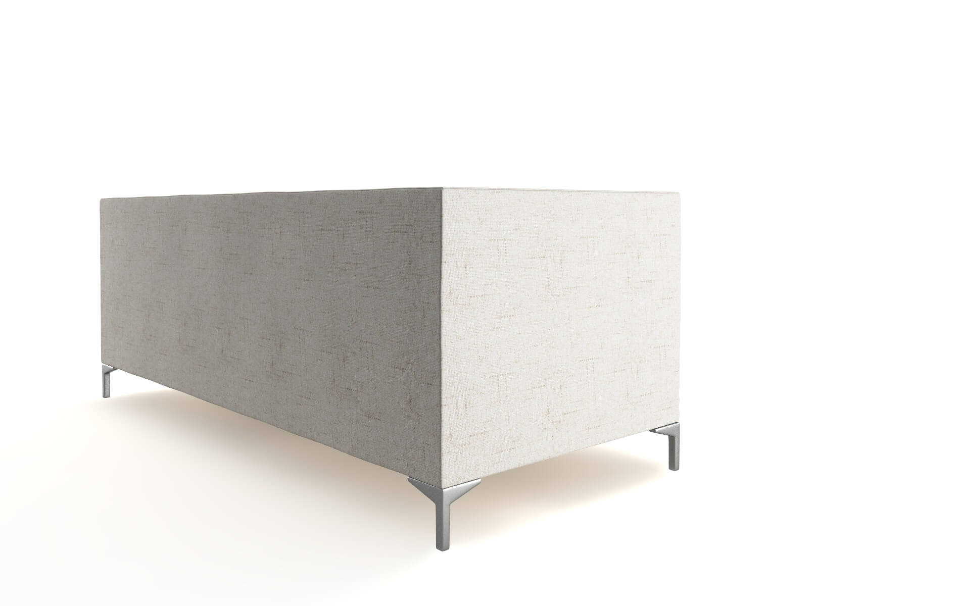 Gosford Oceanside Natural Sectional metal legs 3