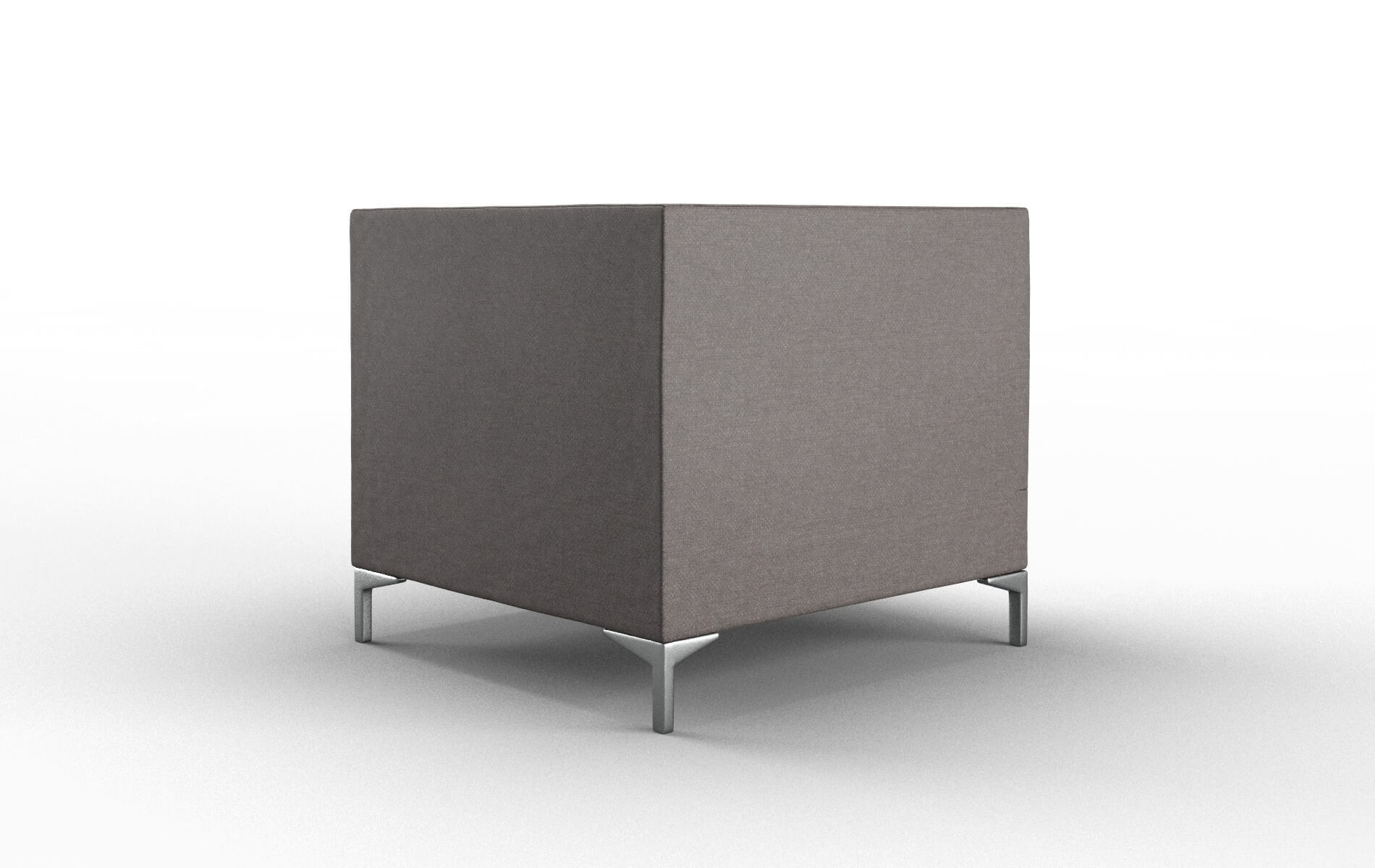 Gosford Oscar Chocolate Chair metal legs 5