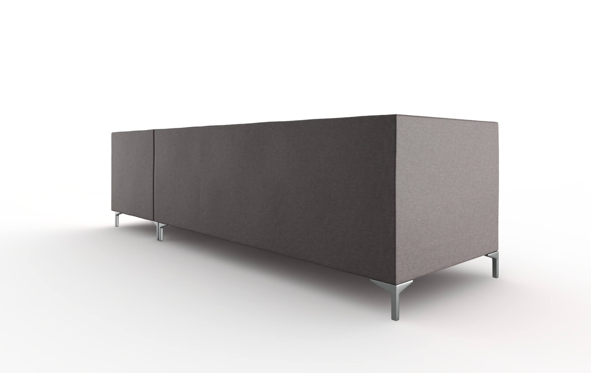 Gosford Oscar Chocolate Panel metal legs 5