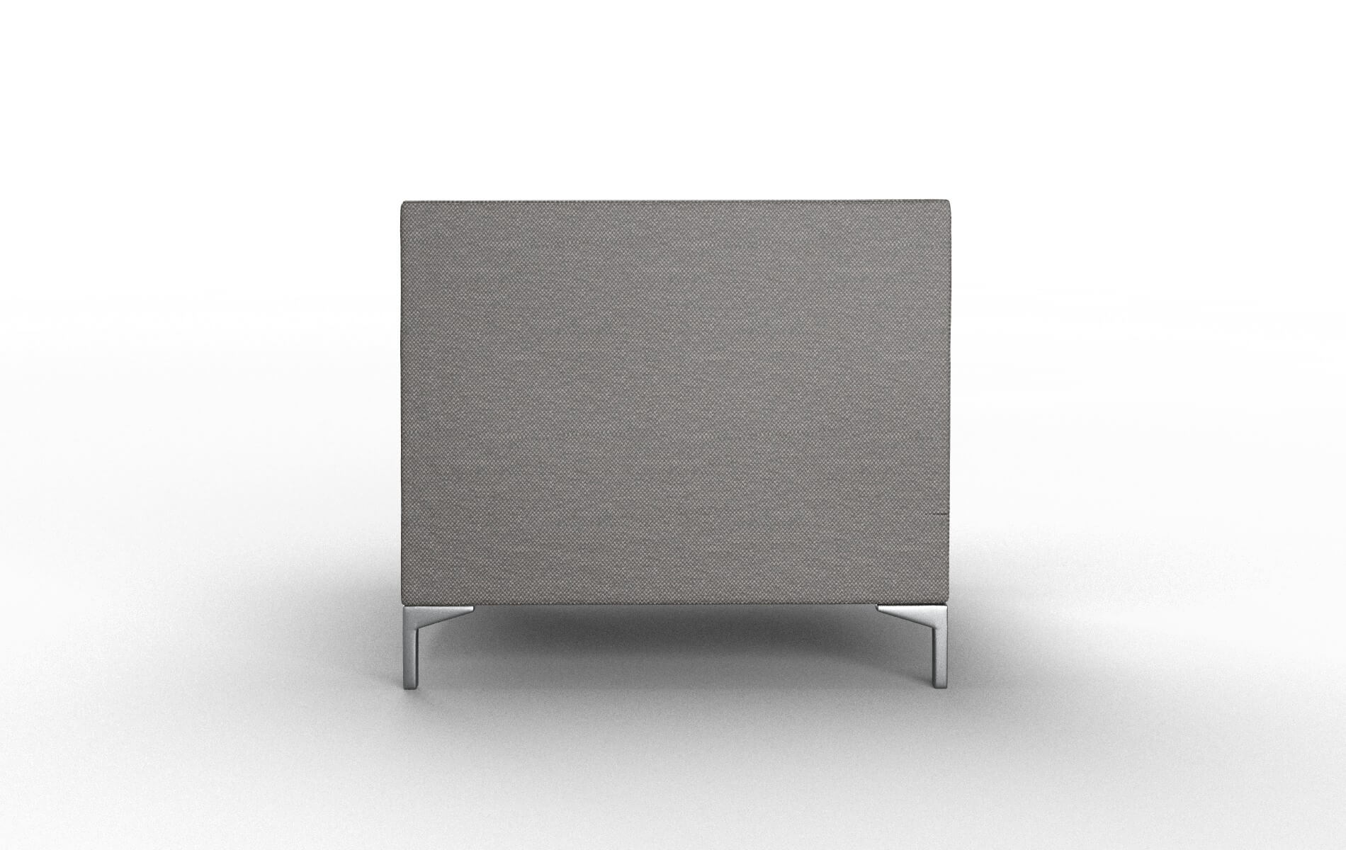 Gosford Oscar Grey Chair metal legs 3