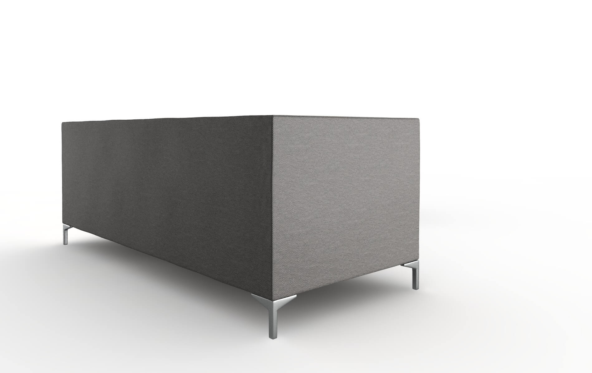 Gosford Oscar Grey Sectional metal legs 3