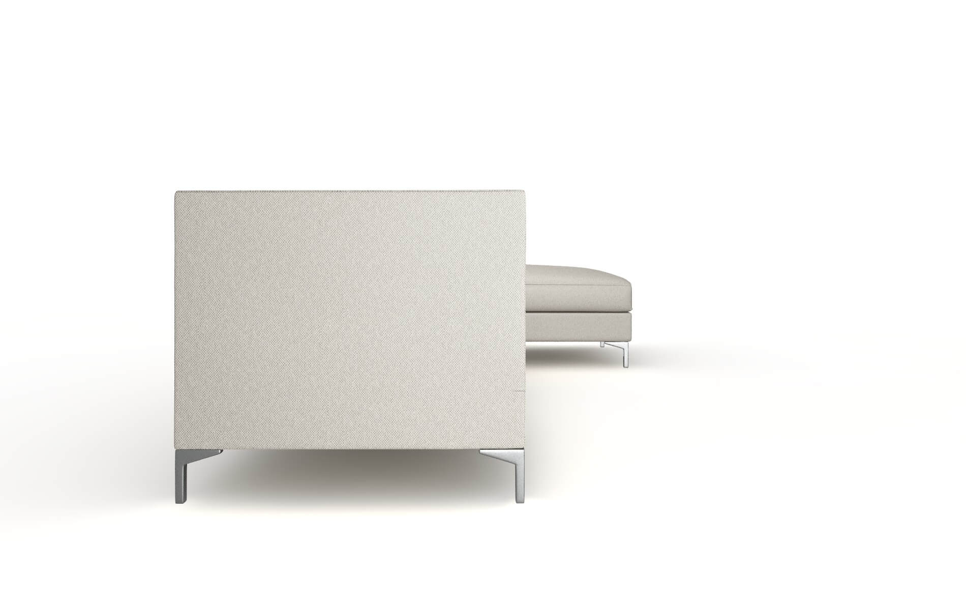 Gosford Oscar Silver Panel metal legs 3