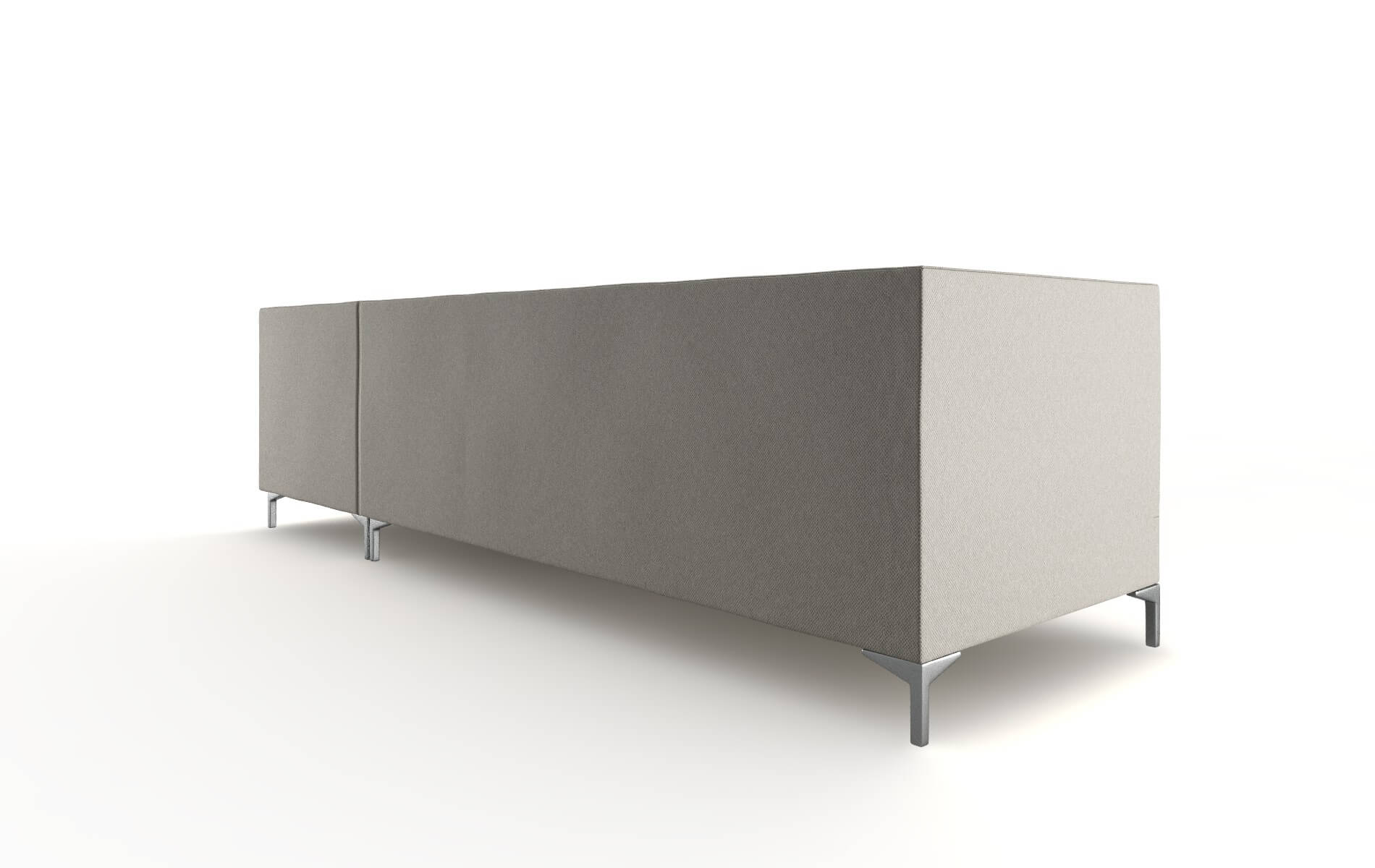 Gosford Oscar Silver Panel metal legs 5