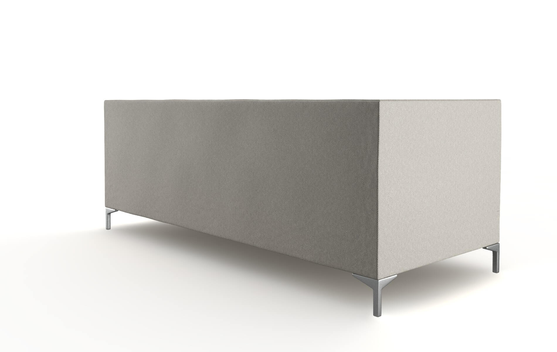 Gosford Oscar Silver Sofa metal legs 5