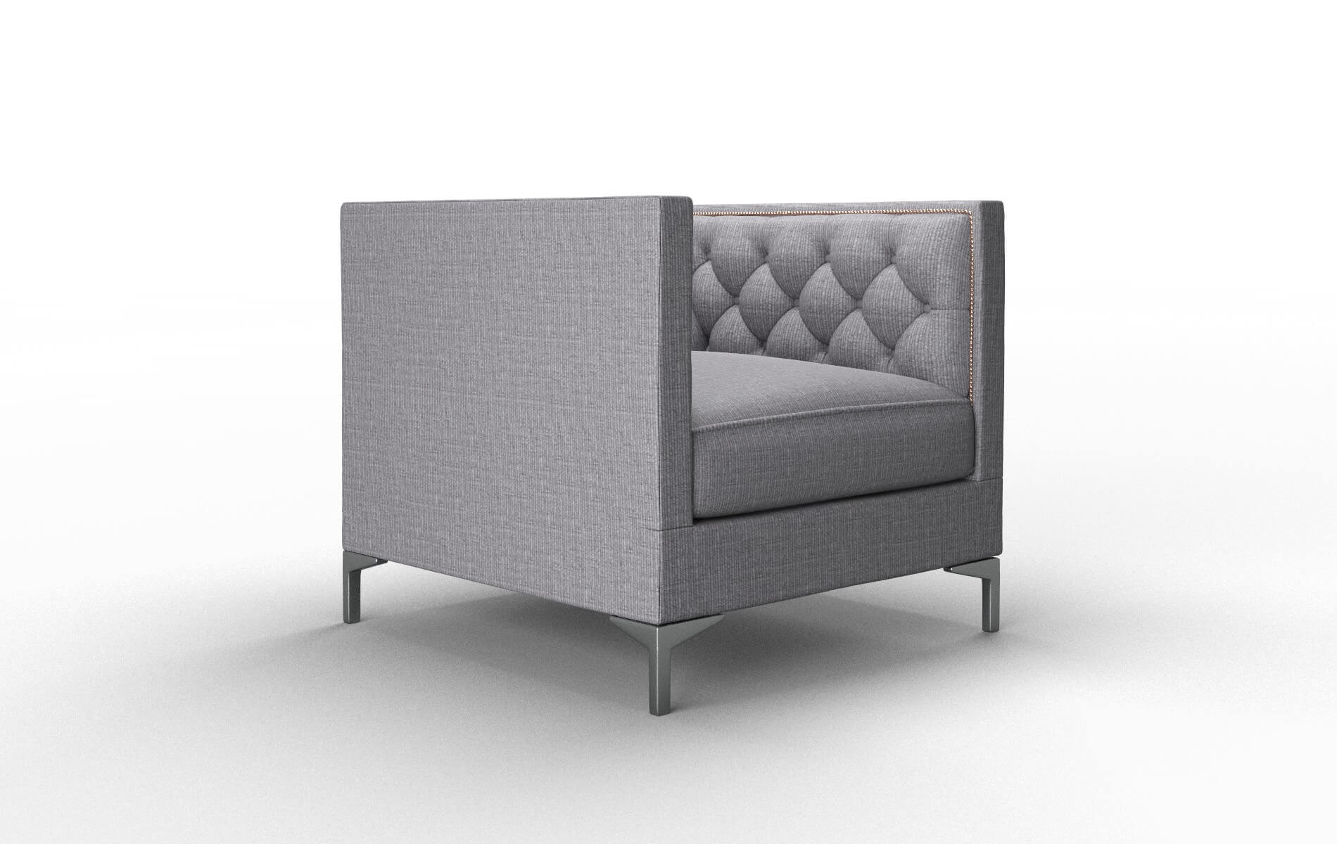 Gosford Parker Ash Chair metal legs 2