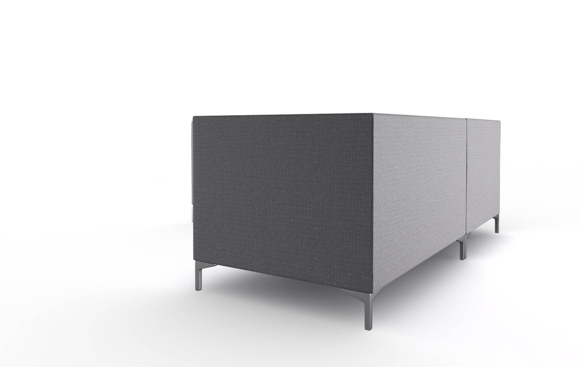 Gosford Parker Ash Sectional metal legs 4