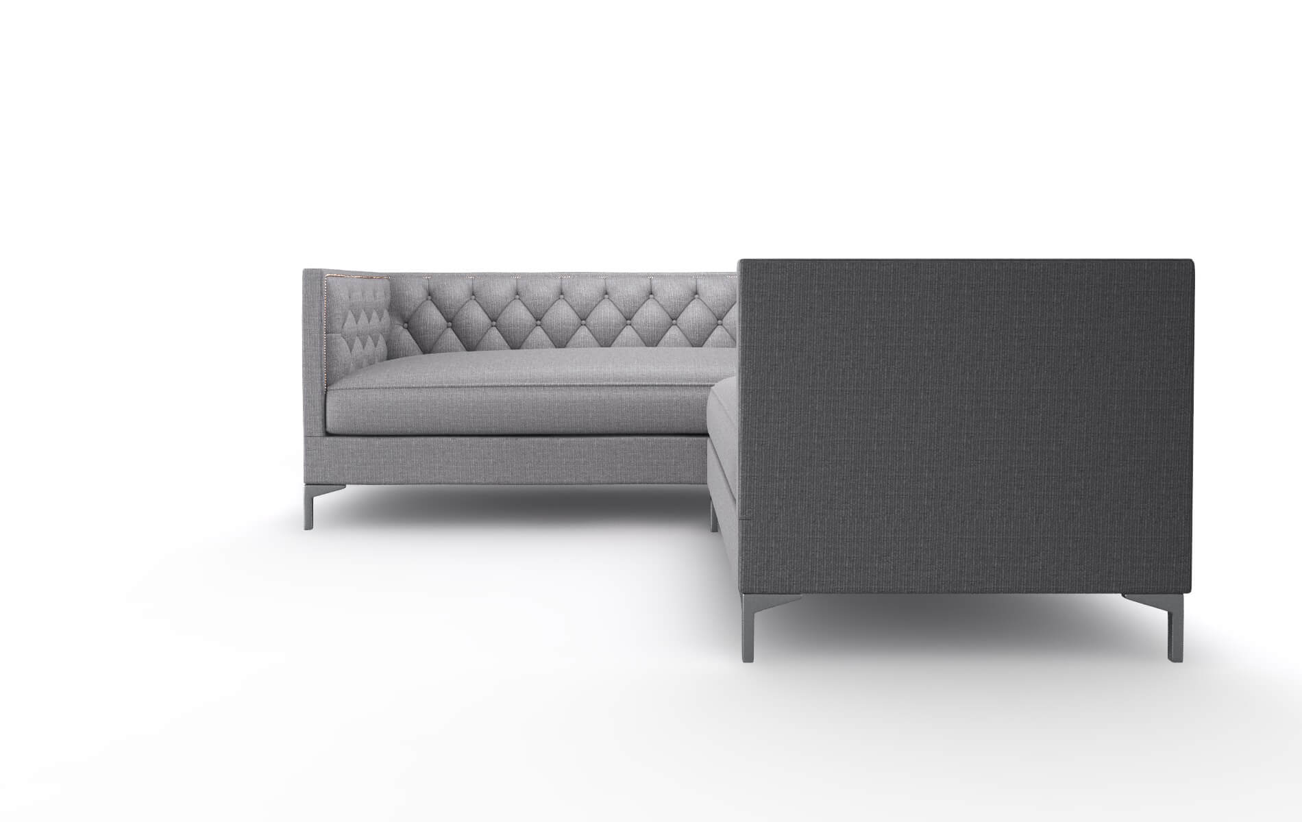 Gosford Parker Ash Sectional metal legs 5