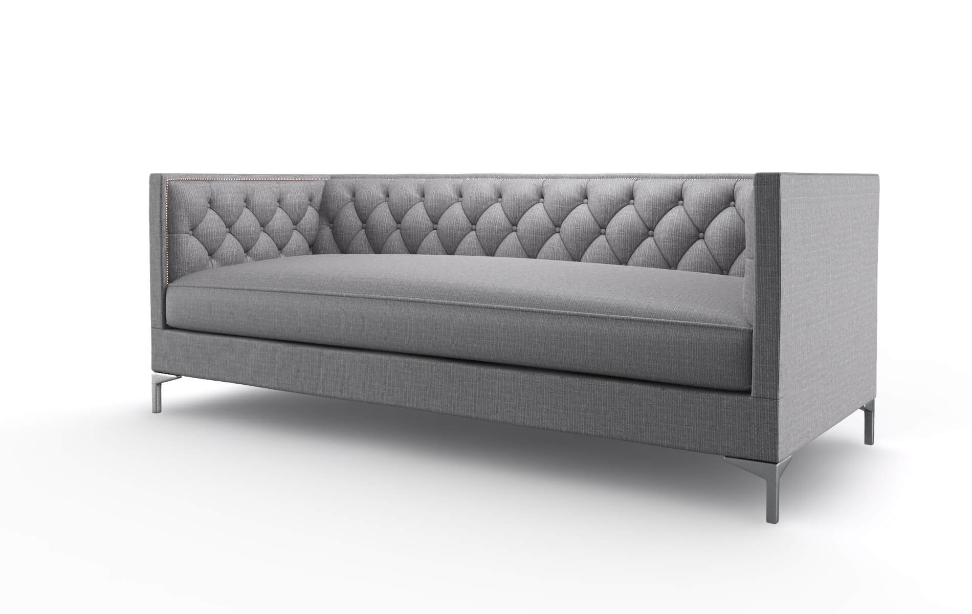 Gosford Parker Ash Sofa metal legs 4