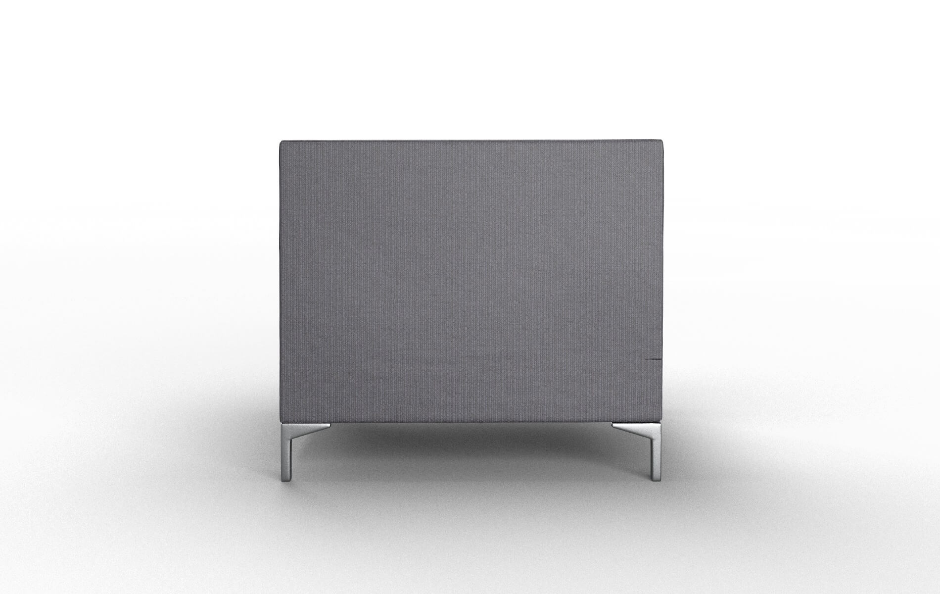 Gosford Parker Charcoal Chair metal legs 3