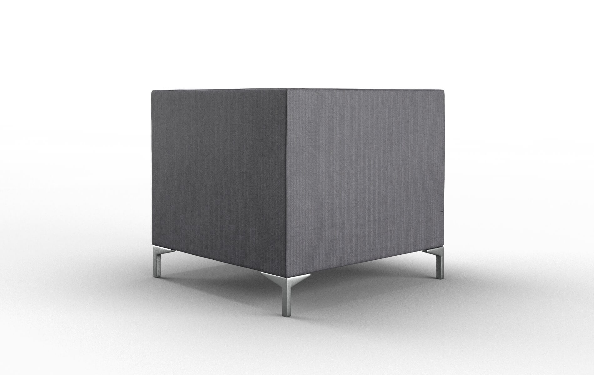 Gosford Parker Charcoal Chair metal legs 5