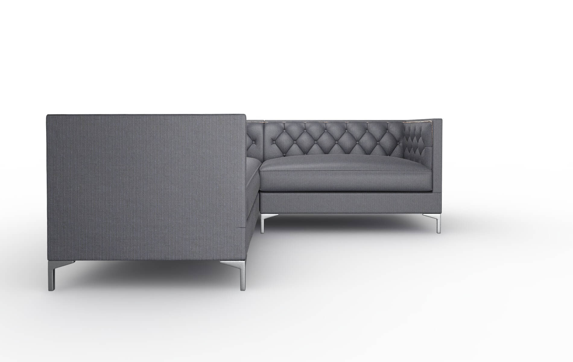 Gosford Parker Midnight Sectional metal legs 2