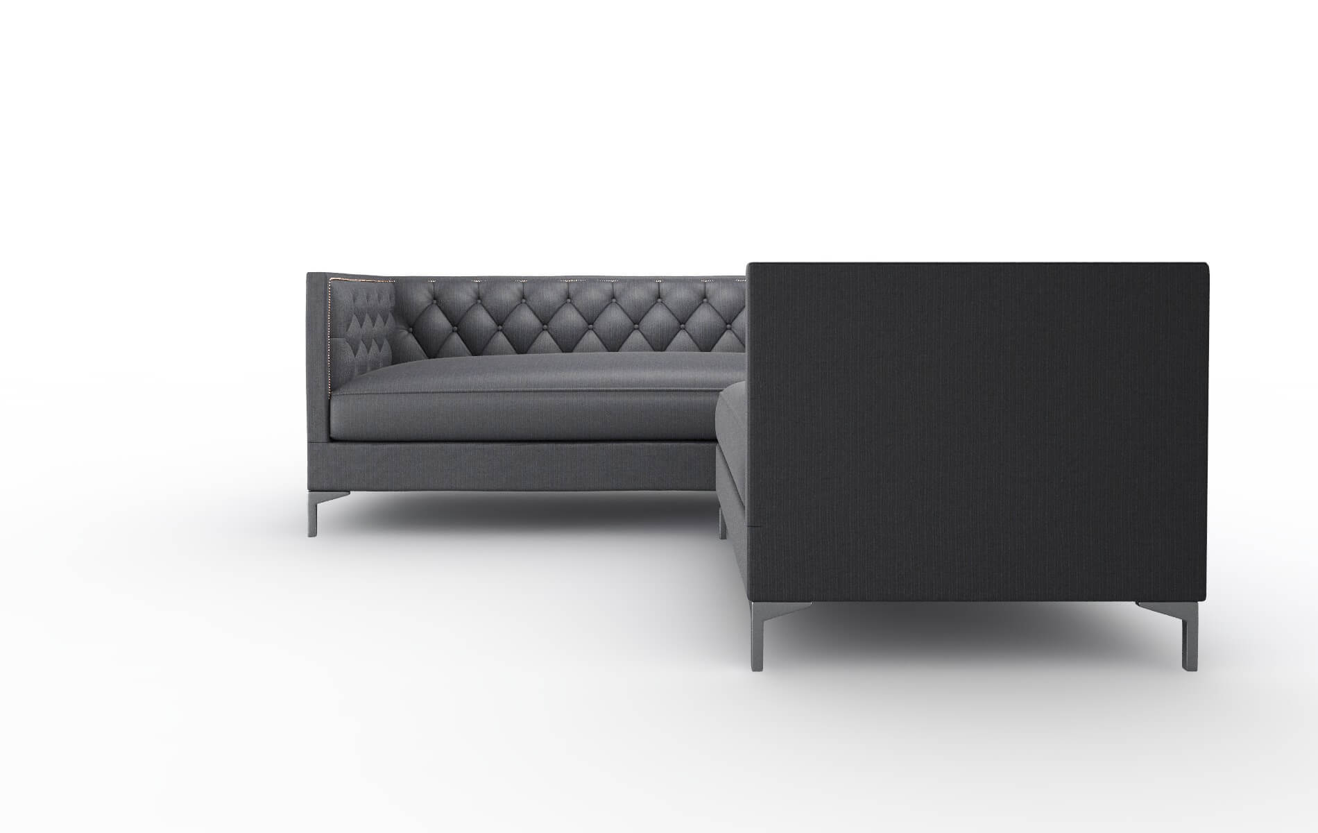 Gosford Parker Midnight Sectional metal legs 5