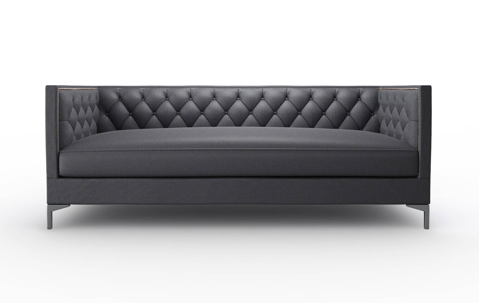 Gosford Parker Midnight Sofa metal legs 1