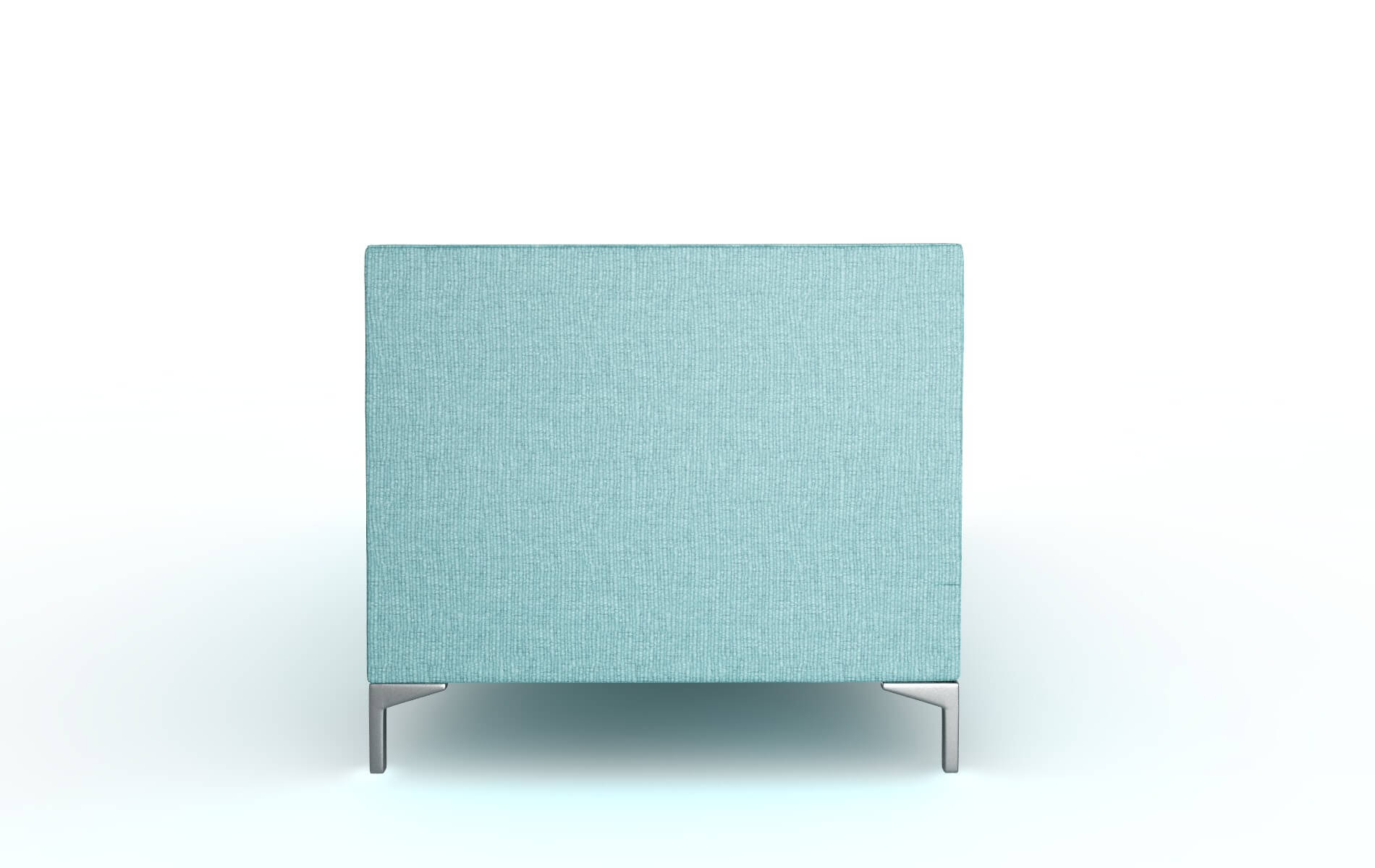 Gosford Parker Turquoise Sofa metal legs 3