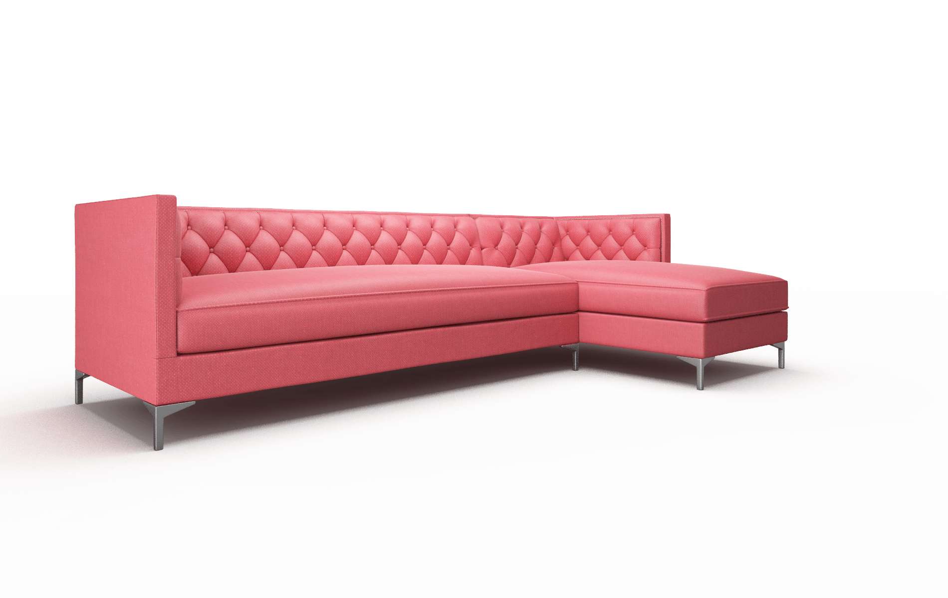 Gosford Pauline Ruby Panel metal legs 2