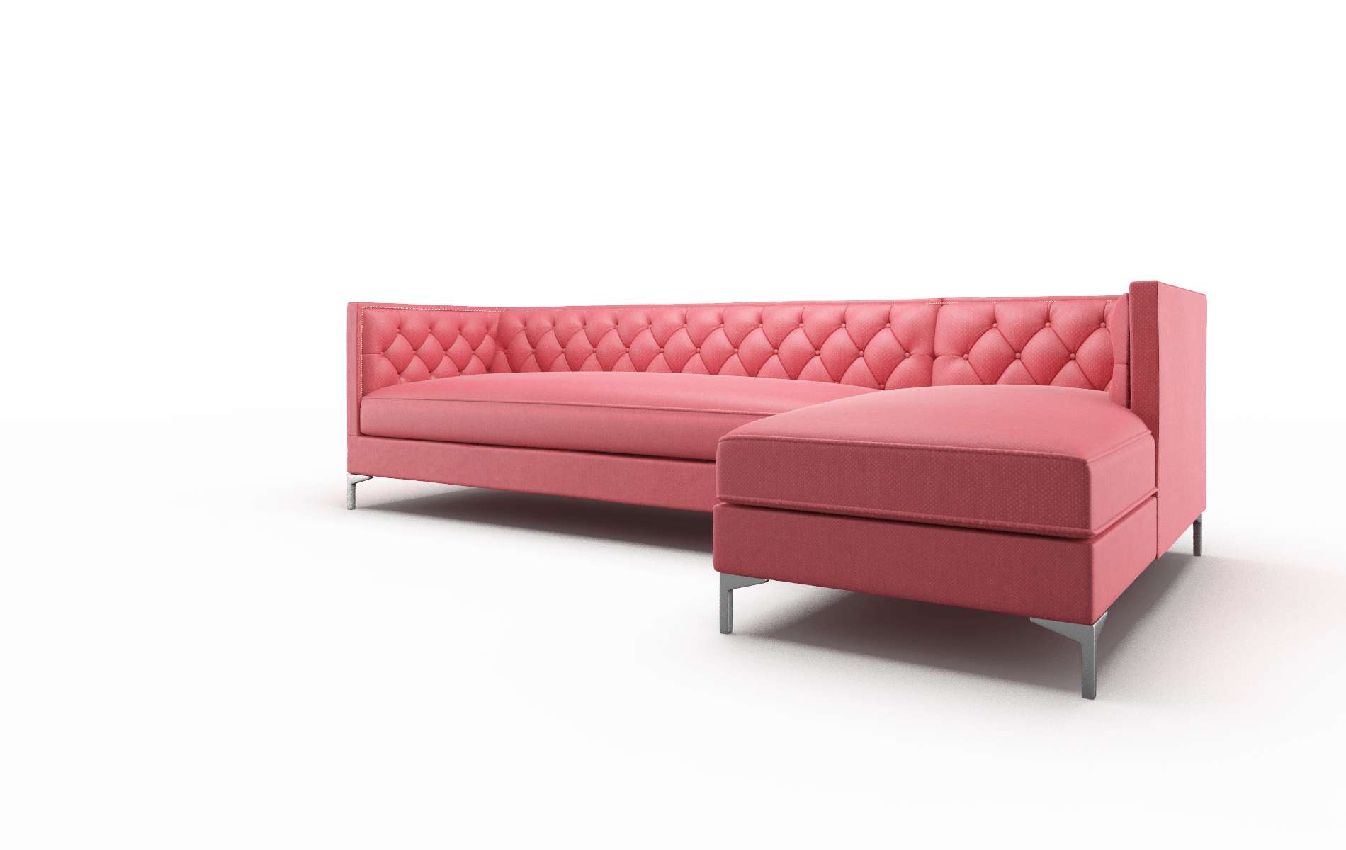 Gosford Pauline Ruby Panel metal legs 4