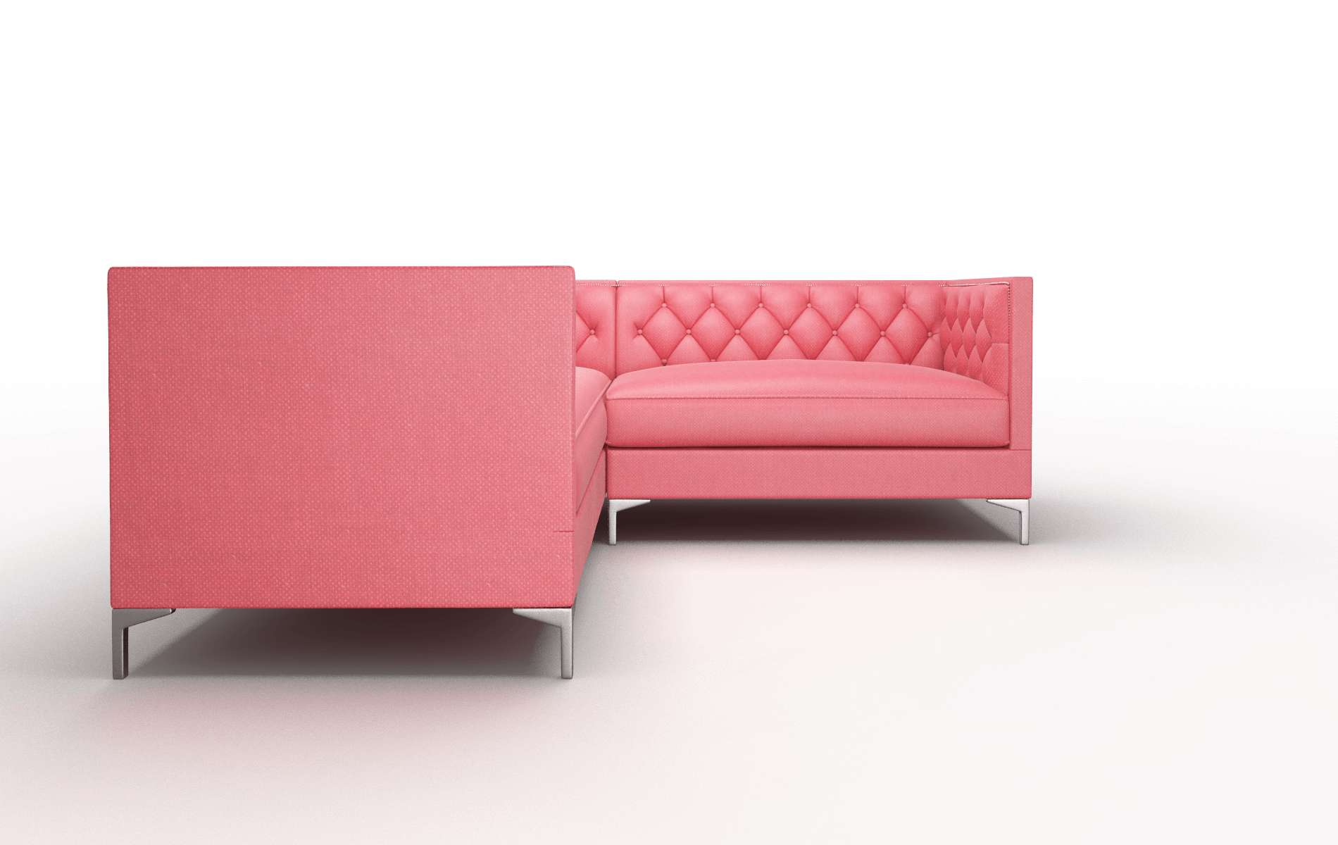 Gosford Pauline Ruby Sectional metal legs 2
