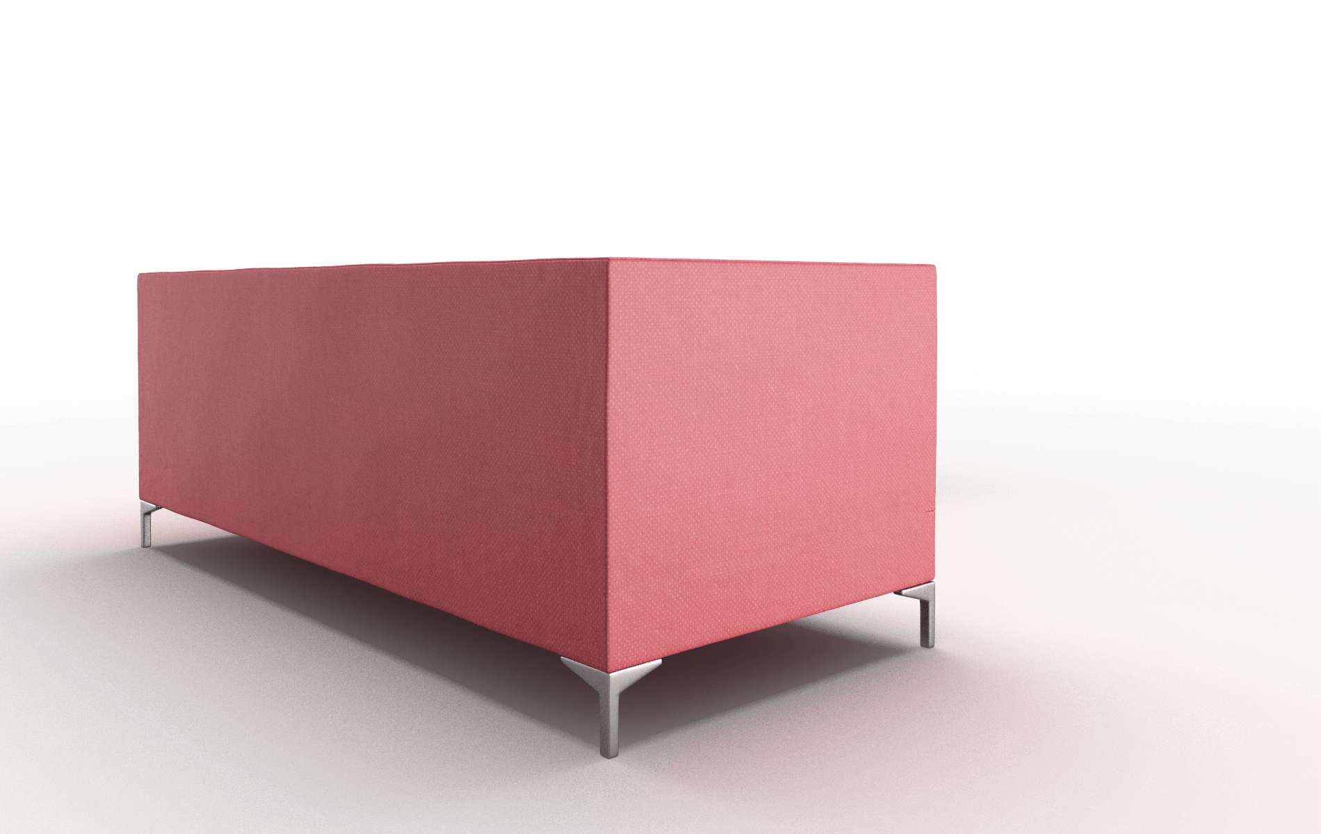 Gosford Pauline Ruby Sectional metal legs 3