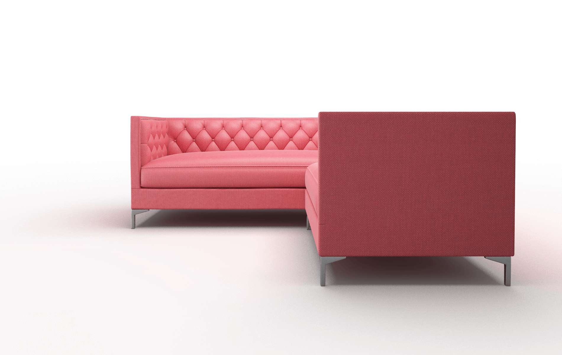 Gosford Pauline Ruby Sectional metal legs 5