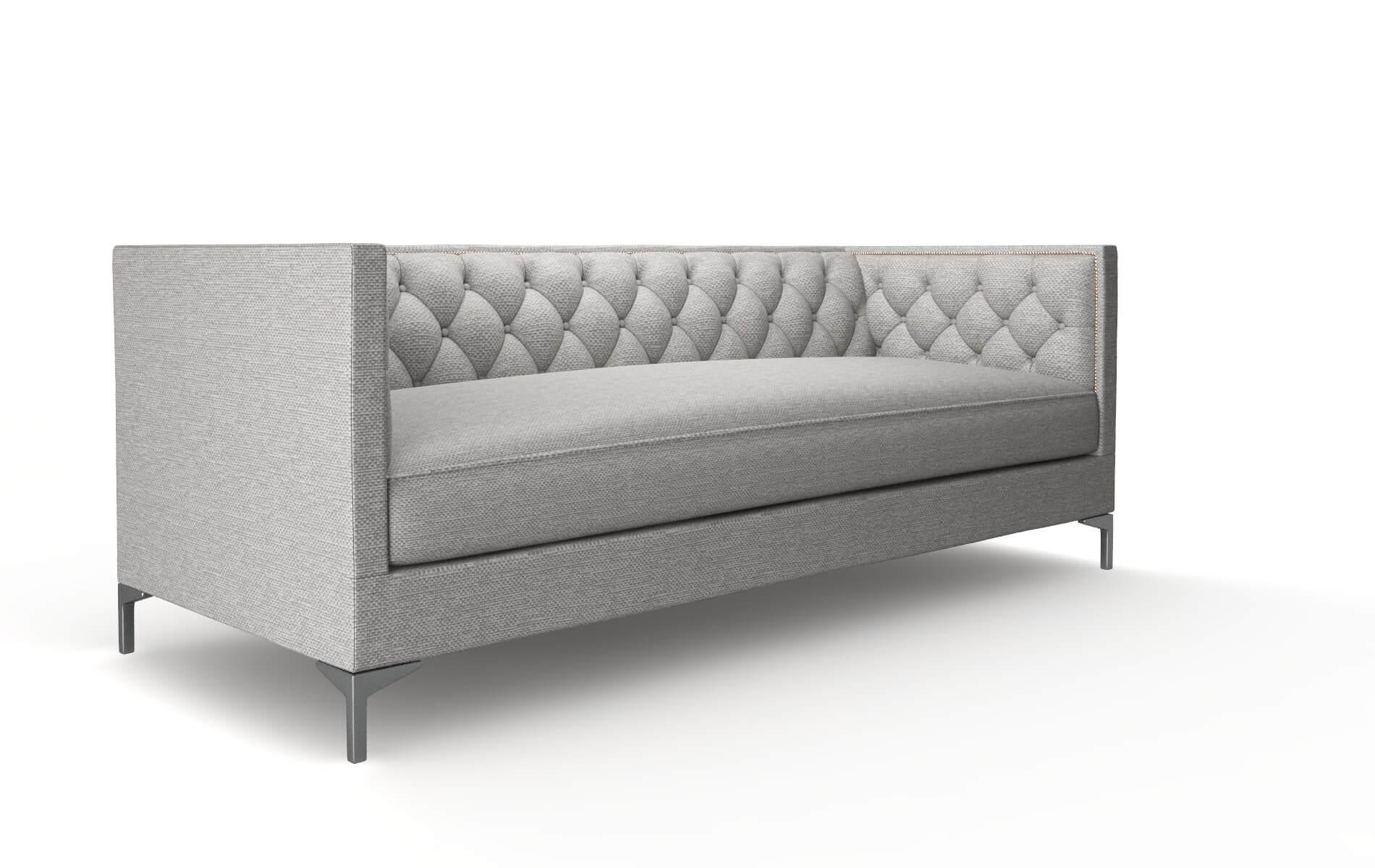 Gosford Phoenix Smoke Sofa metal legs 2
