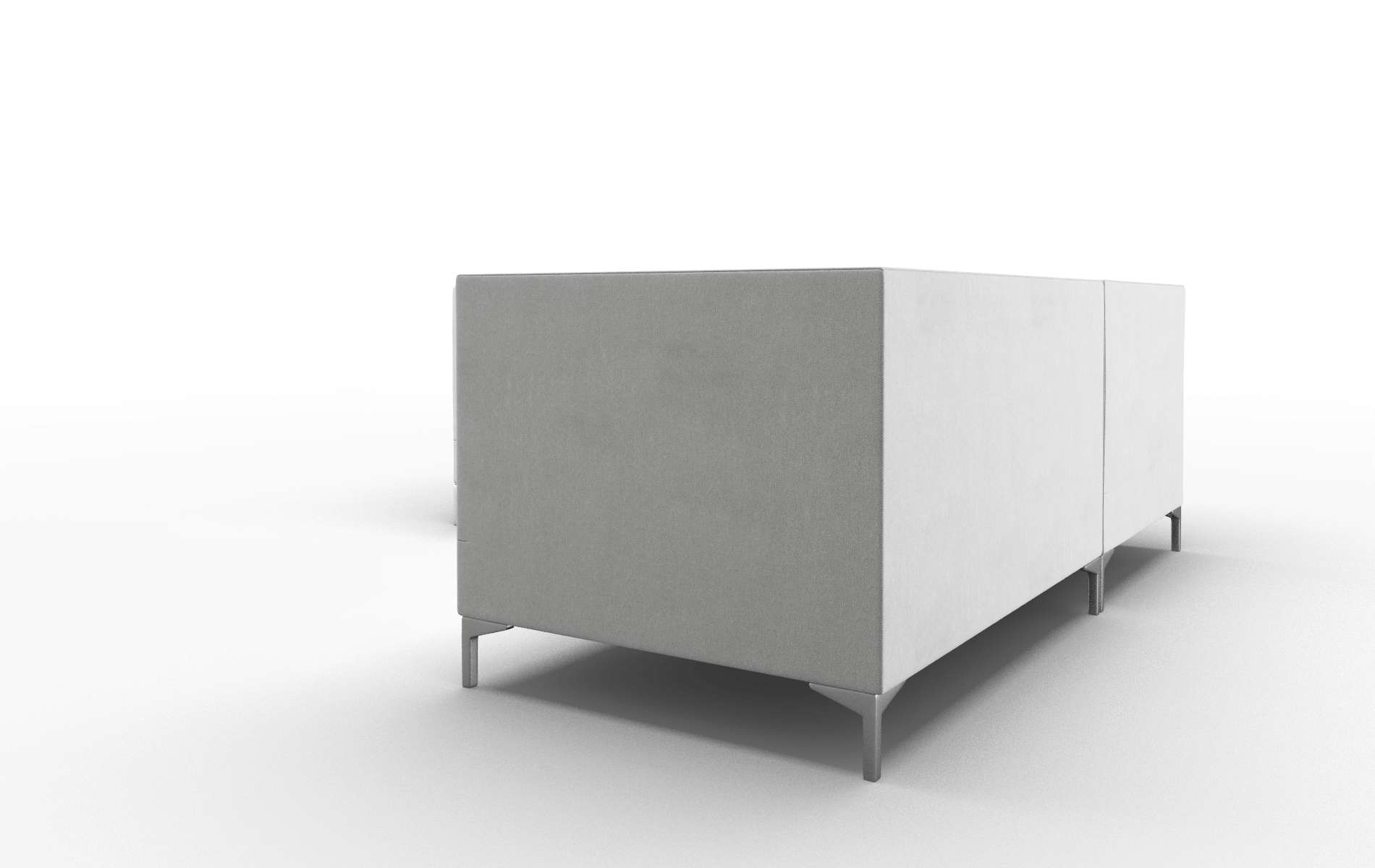 Gosford Prisma Steam Sectional metal legs 4