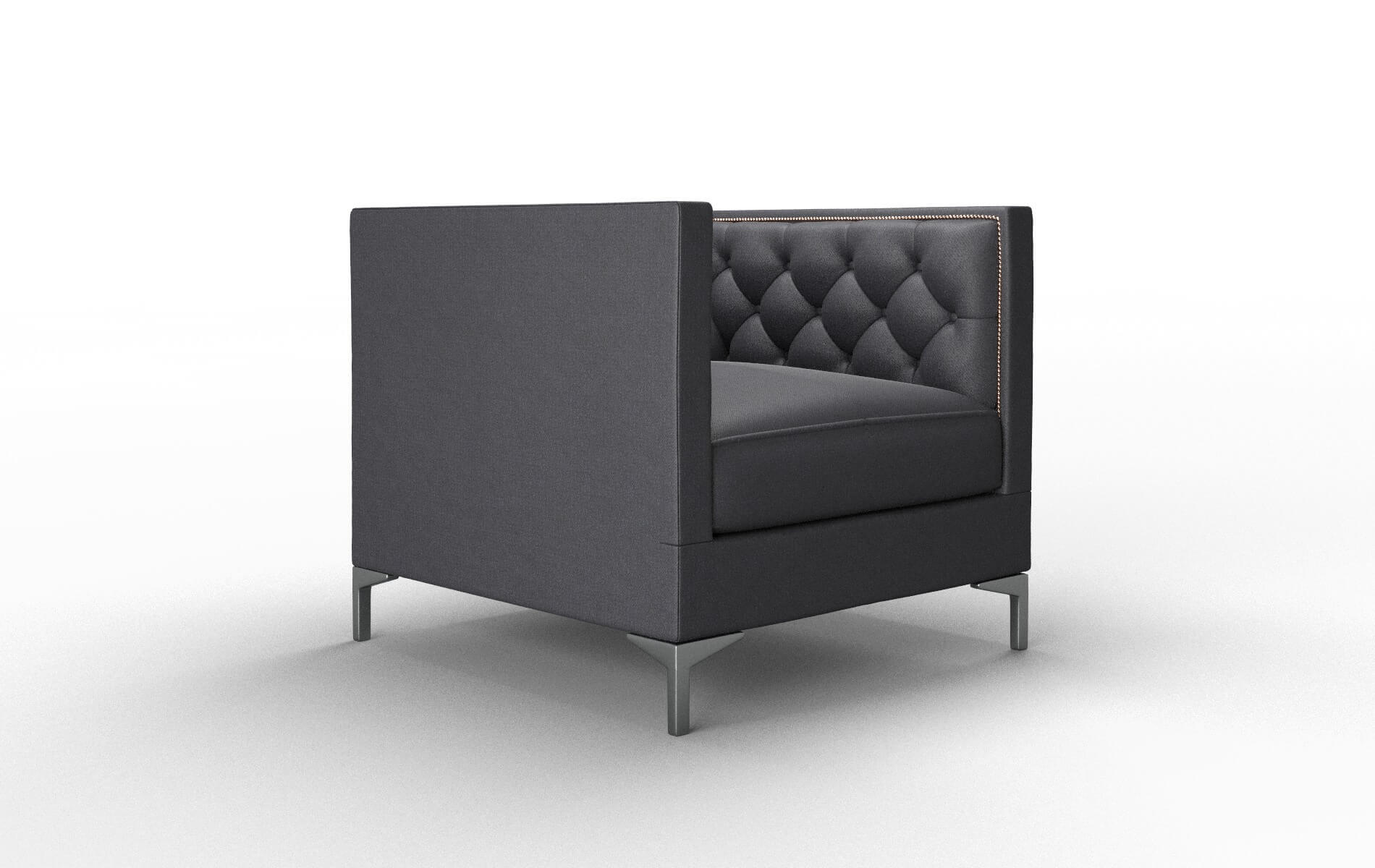 Gosford Redondo Navy Chair metal legs 2