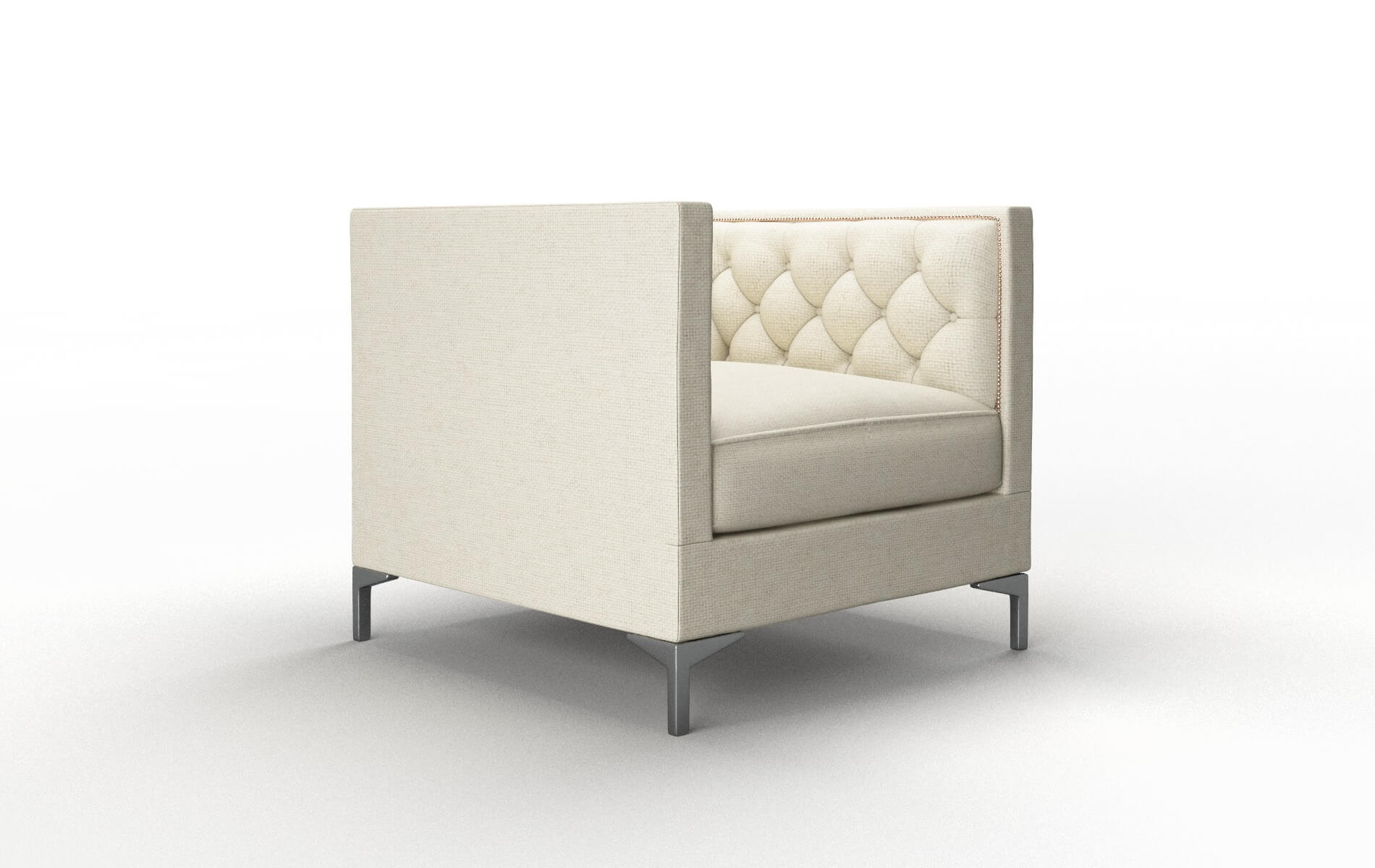 Gosford Redondo Oyster Chair metal legs 2