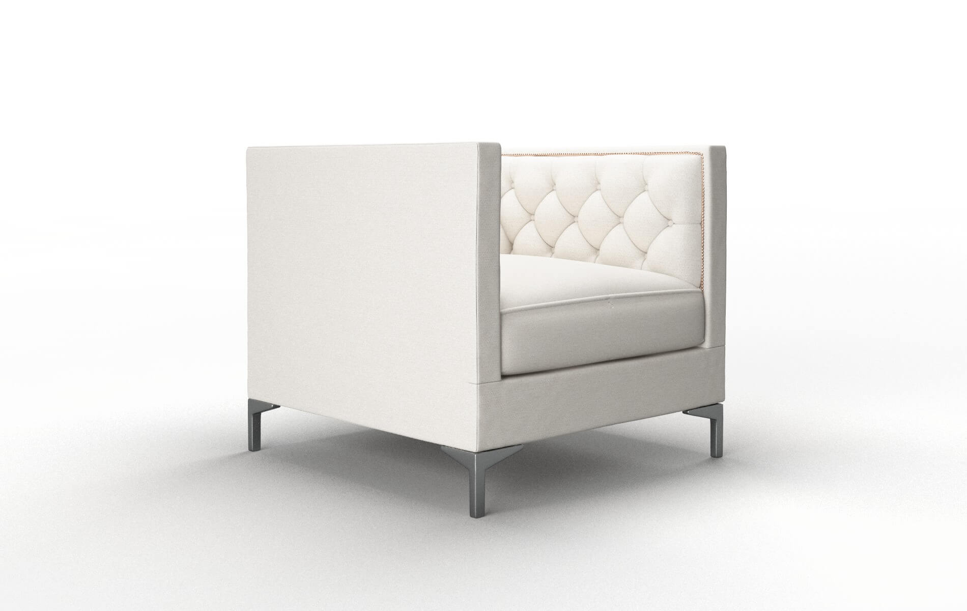 Gosford Redondo Pearl Chair metal legs 2