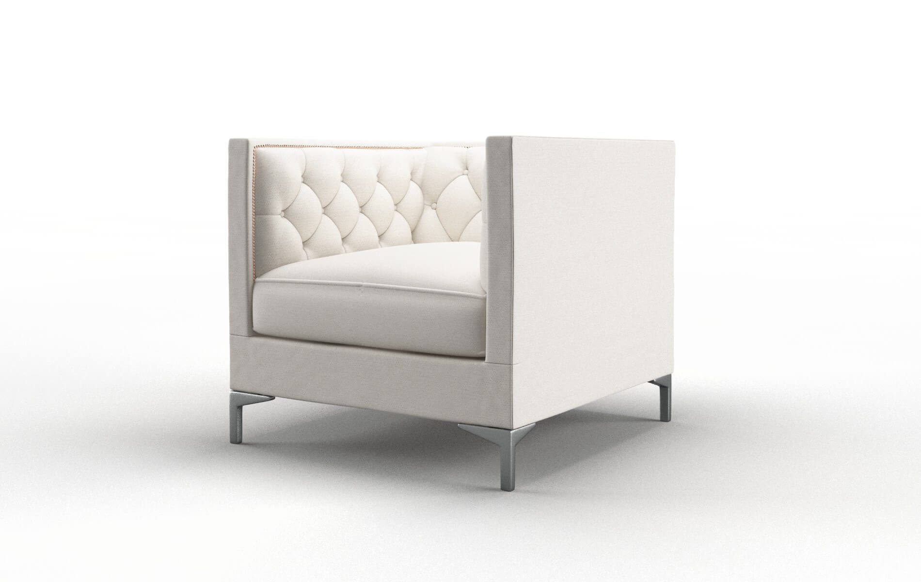 Gosford Redondo Pearl Chair metal legs 4